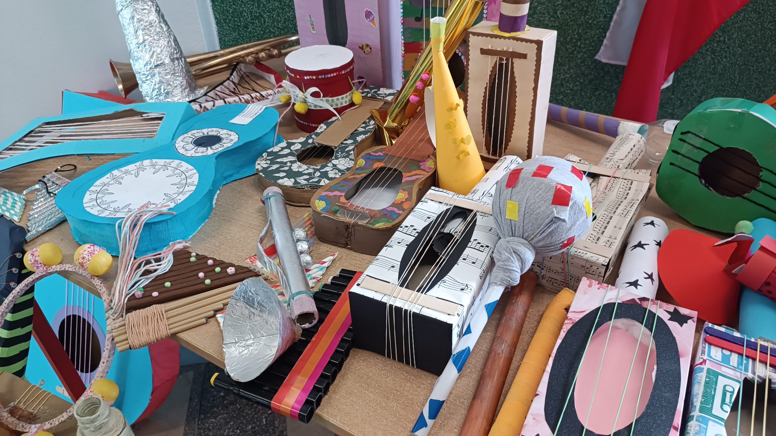 Instrumenty muzyczne naszych uczniów