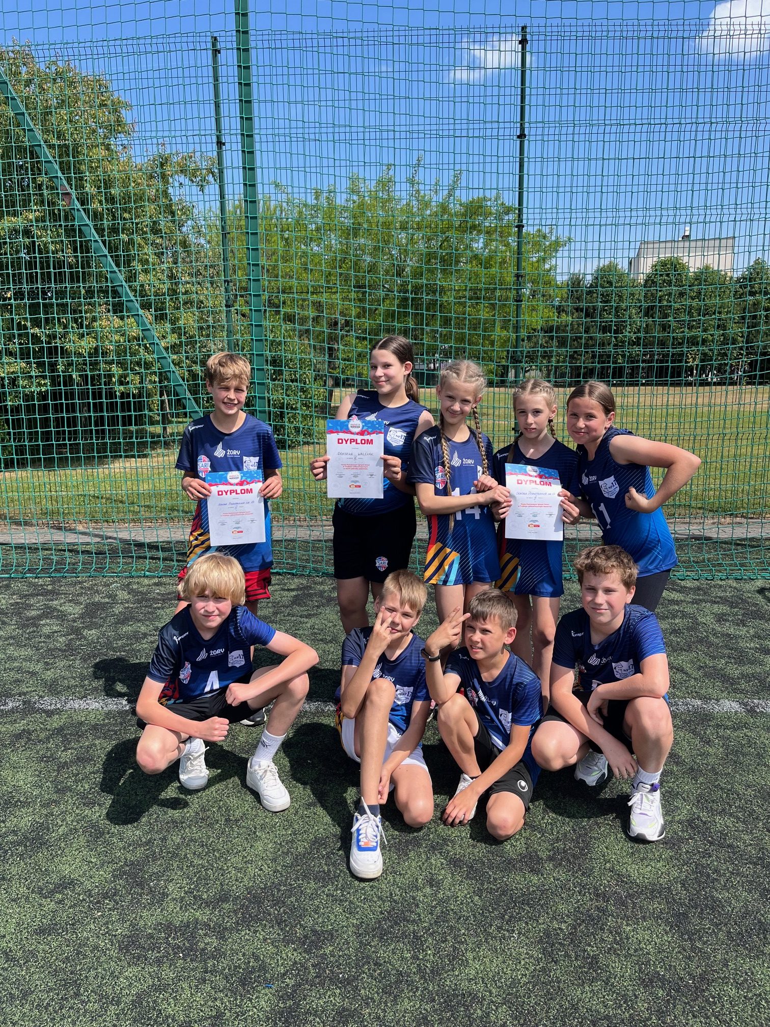 Uczestnicy Trójboju Lekkoatletycznego 21.05