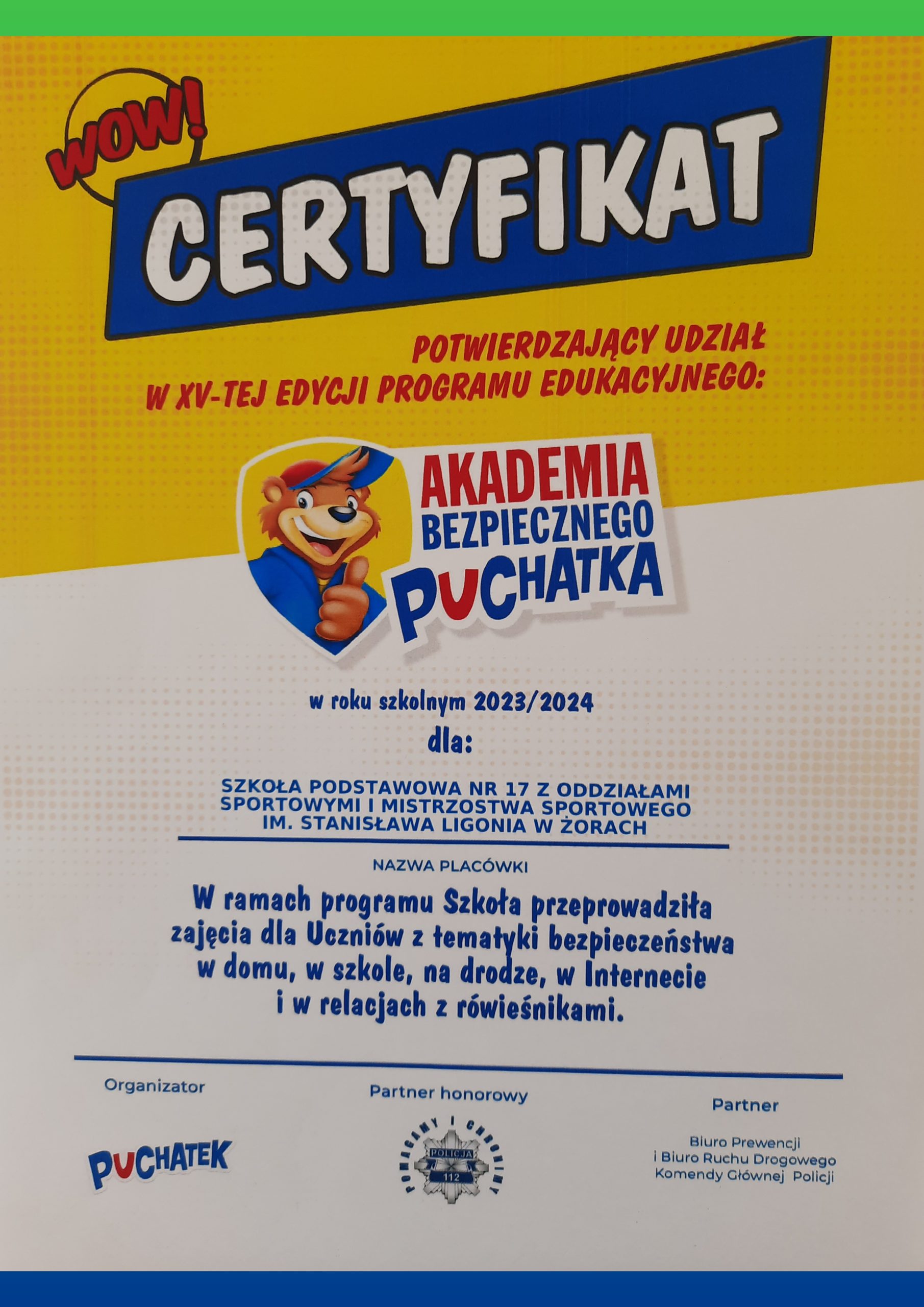 Akademia Bezpiecznego Puchatka