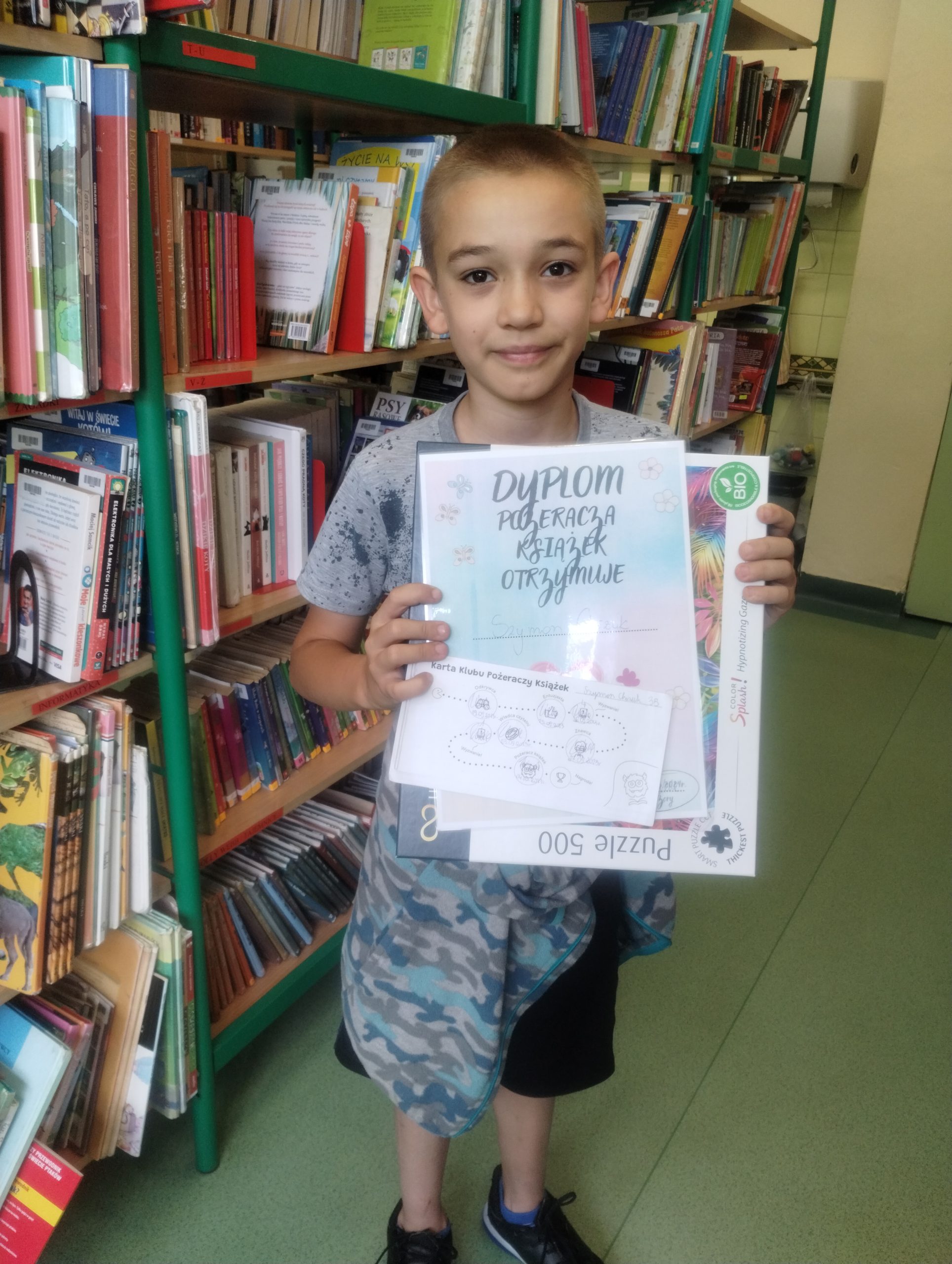 Uczestnicy Kluby Pożeraczy Książek