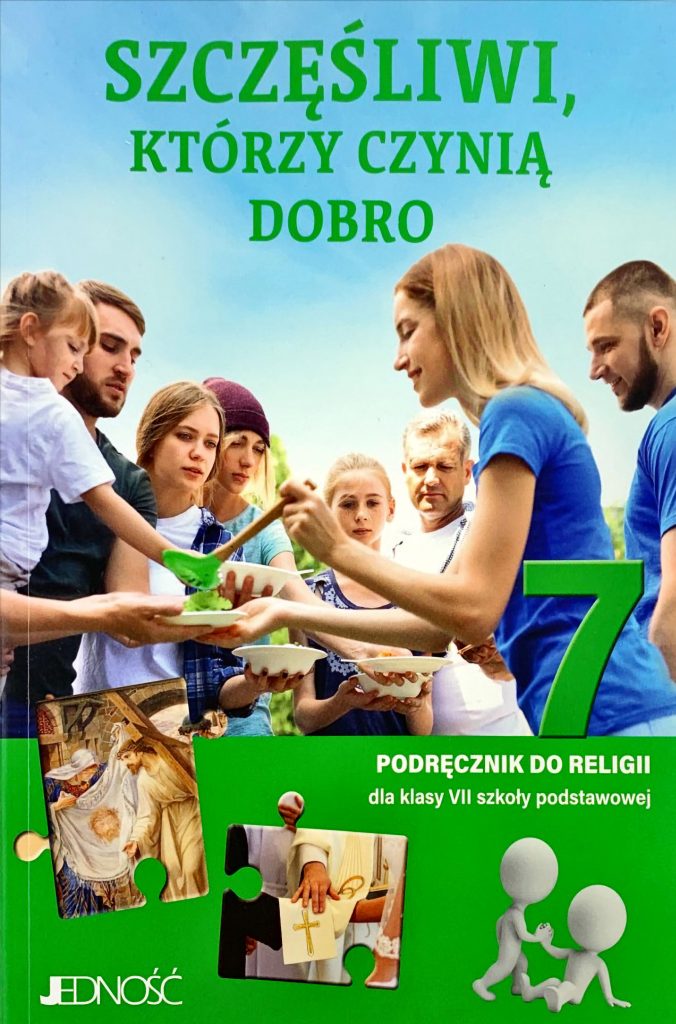 Okładka podręcznika do religii