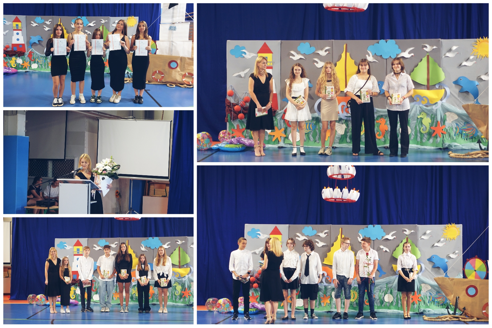 Uroczyste zakończenie roku szkolnego.