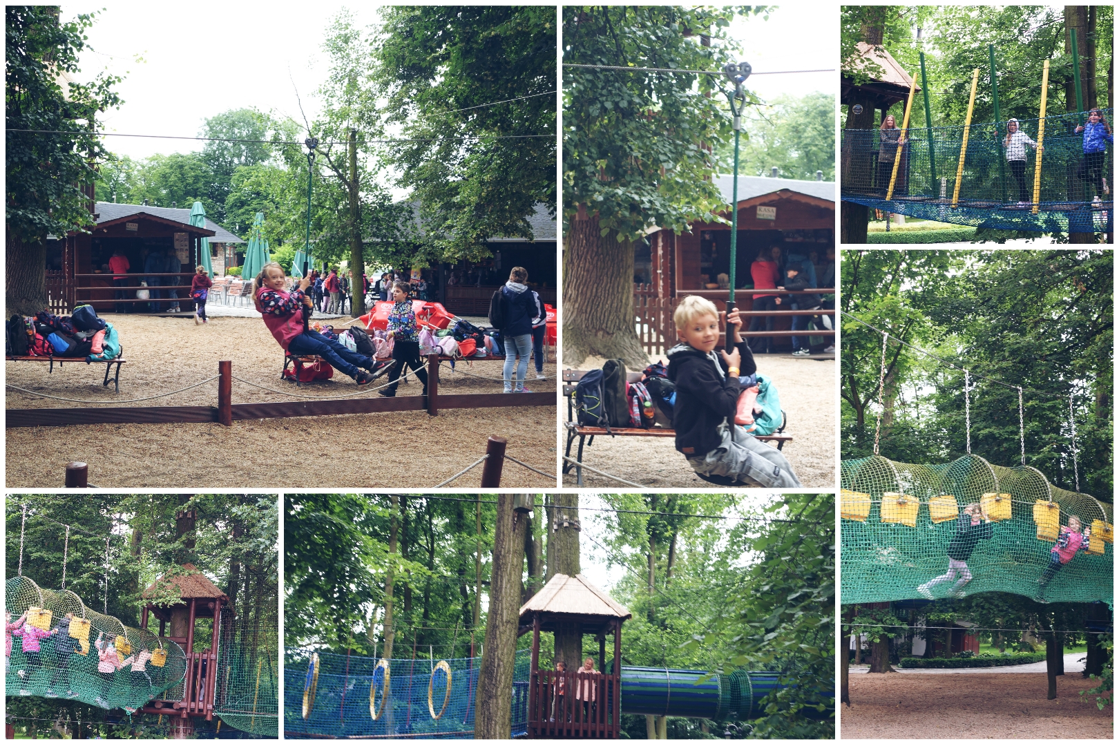 Wychowankowie świetlicy podczas wycieczki.