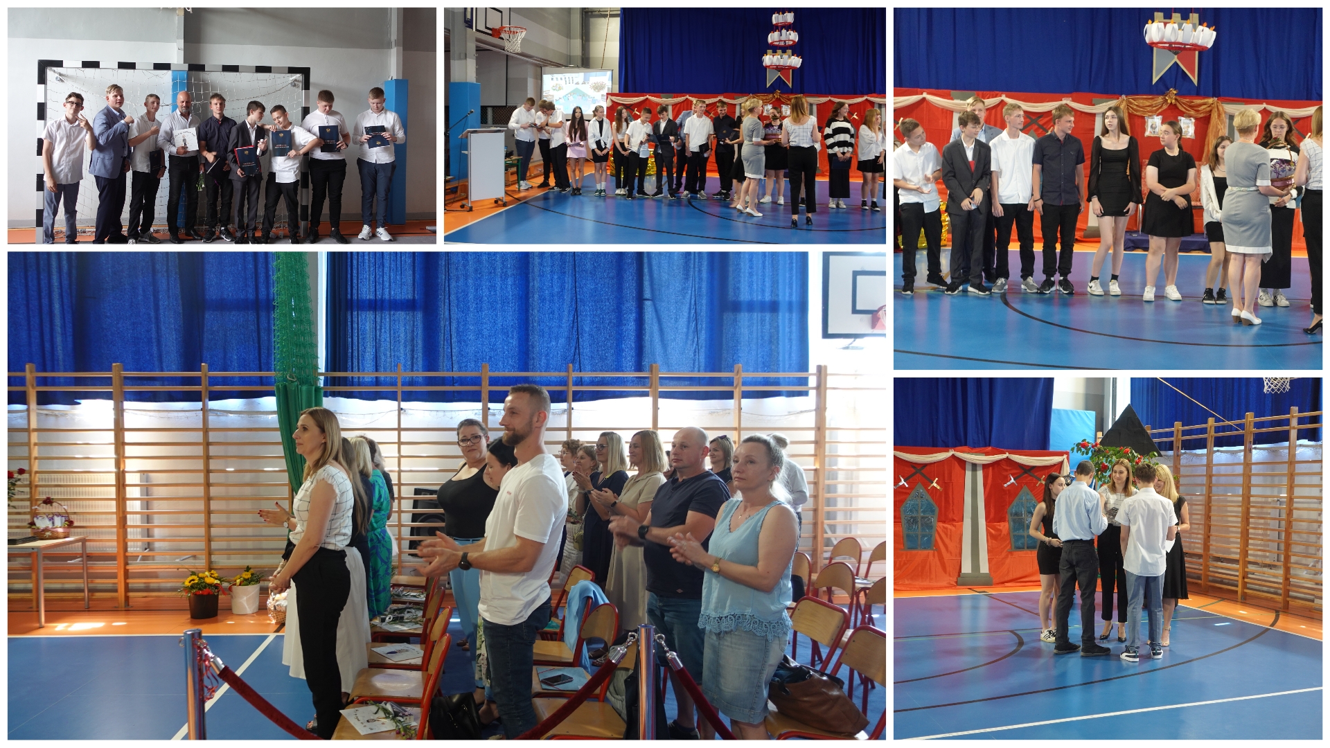 Zakończenie roku klasy ósmej.