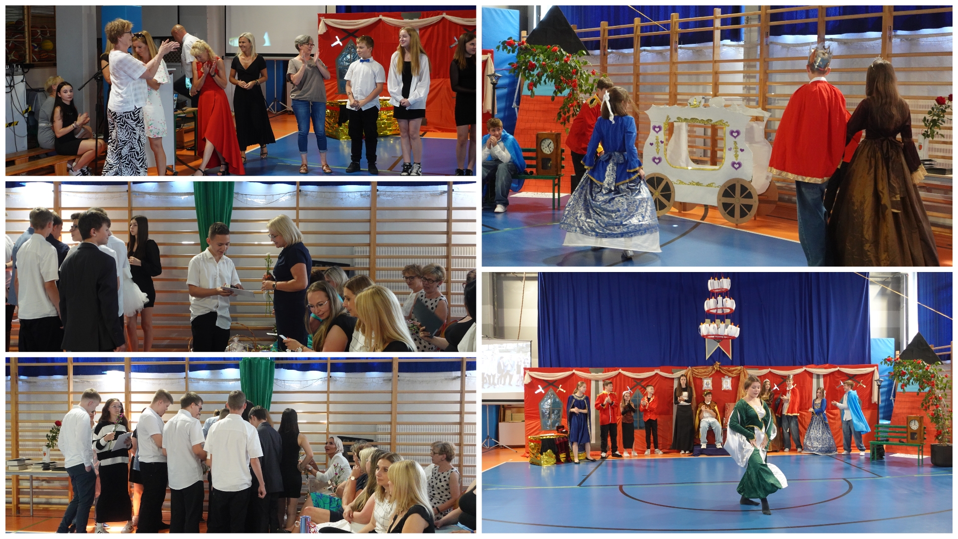 Zakończenie roku klasy ósmej.