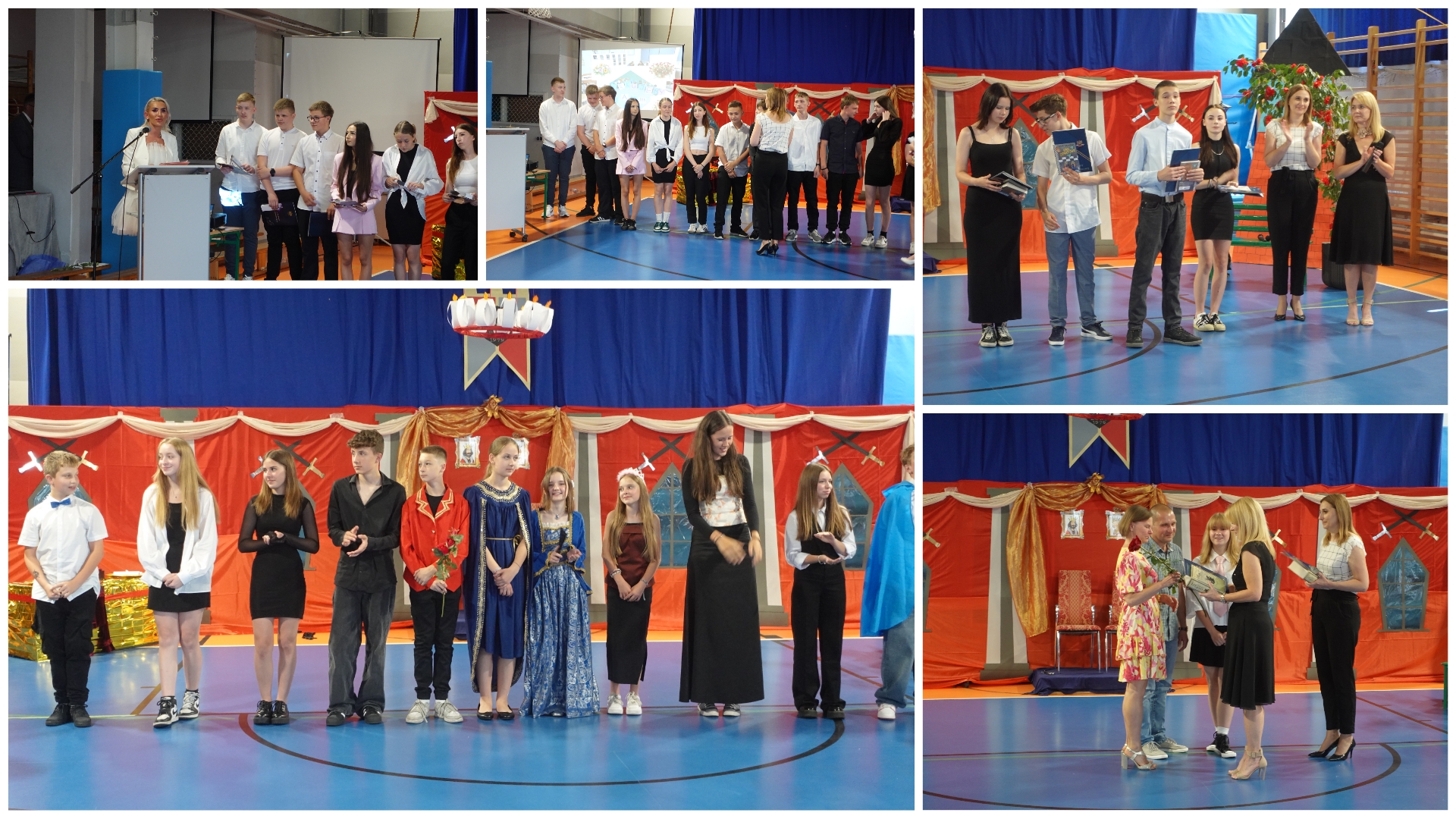 Zakończenie roku klasy ósmej.