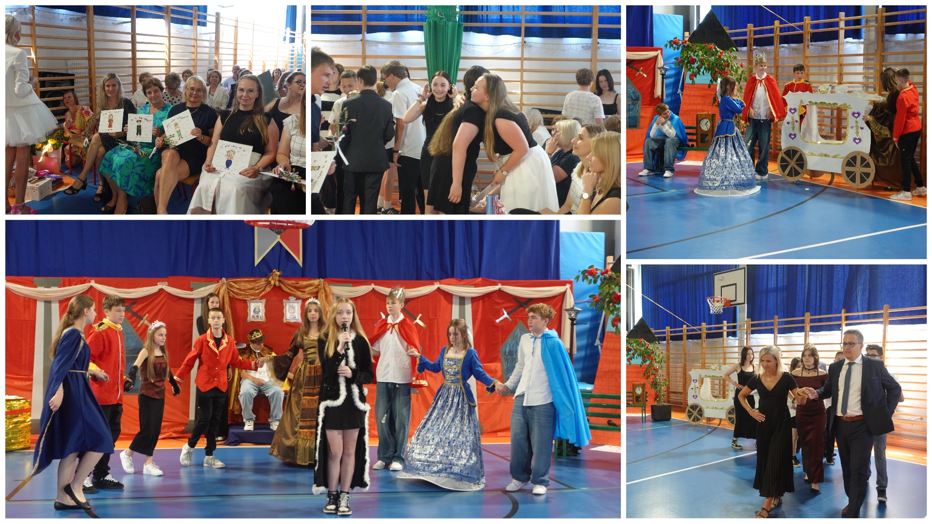 Zakończenie roku klasy ósmej.