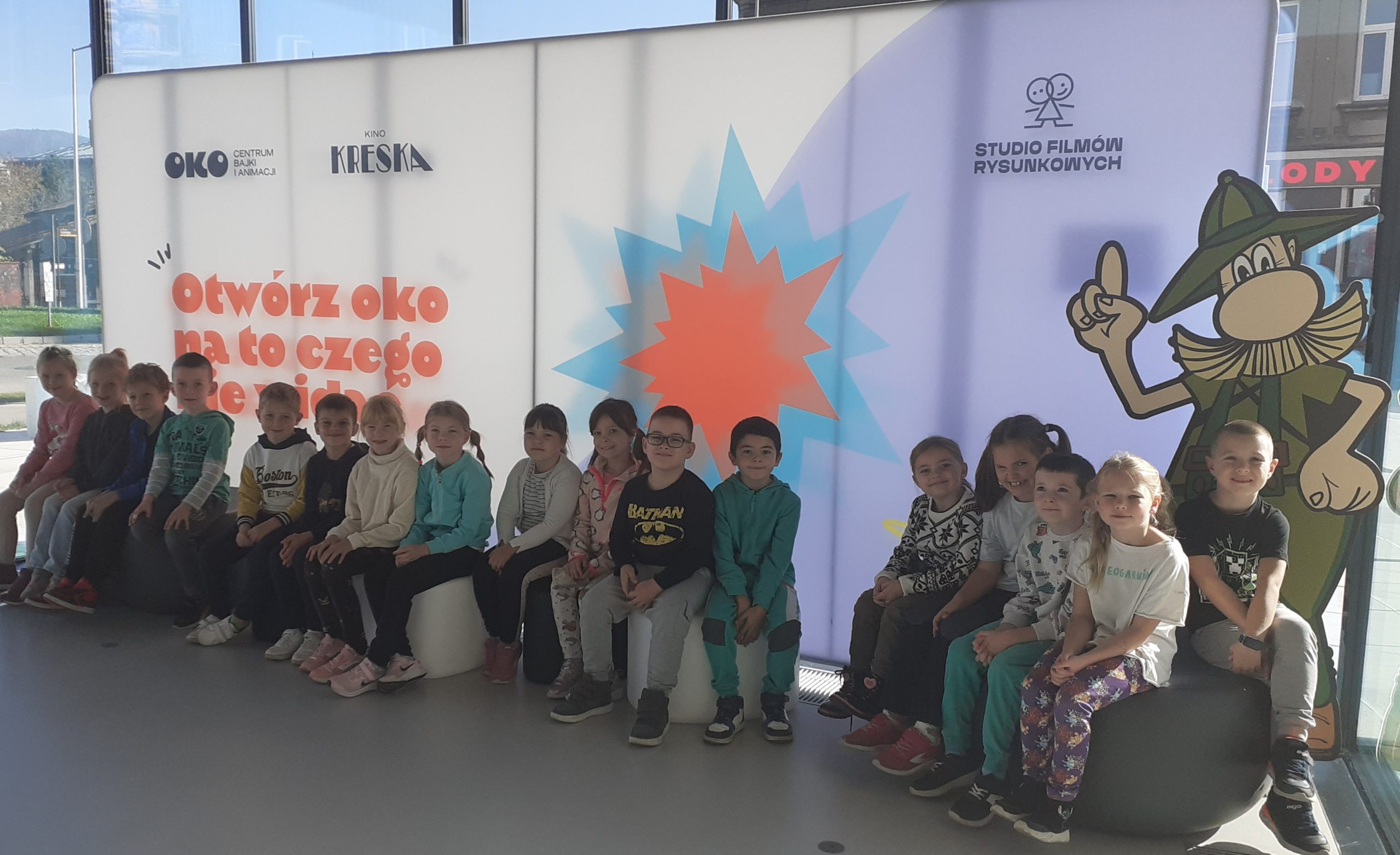 Wycieczka 1a do Studia Filmów Rysunkowych.