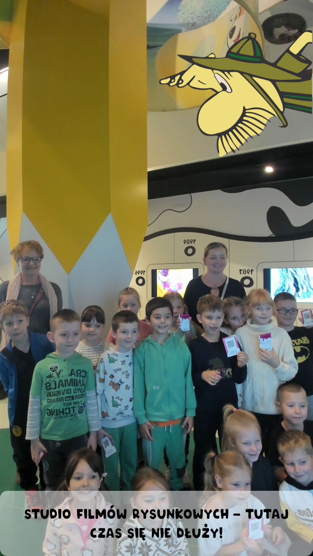 Wycieczka 1a do Studia Filmów Rysunkowych.
