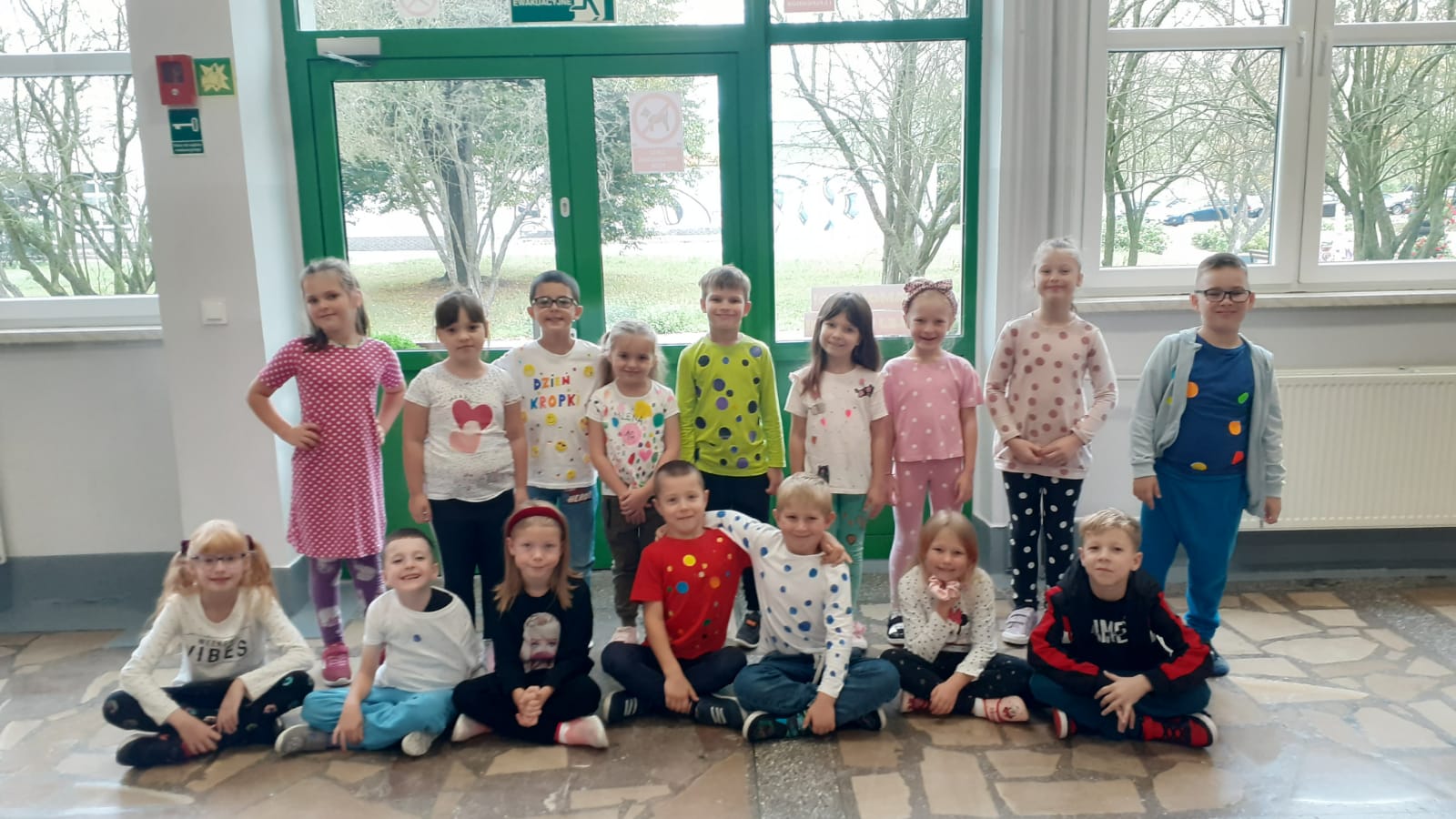 Dzień Kropki w klasach pierwszych.
