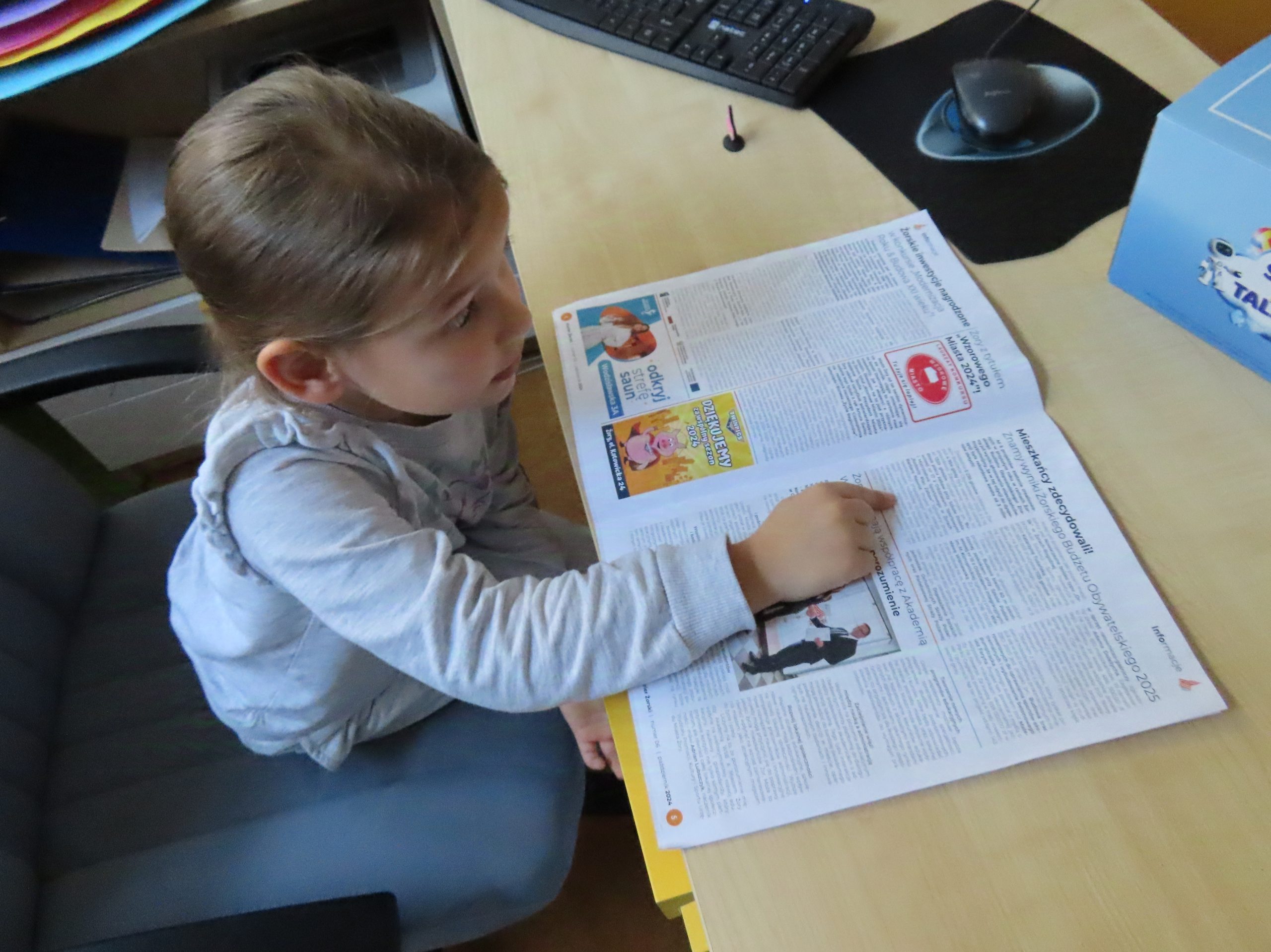 Świetlicowy przegląd prasy.