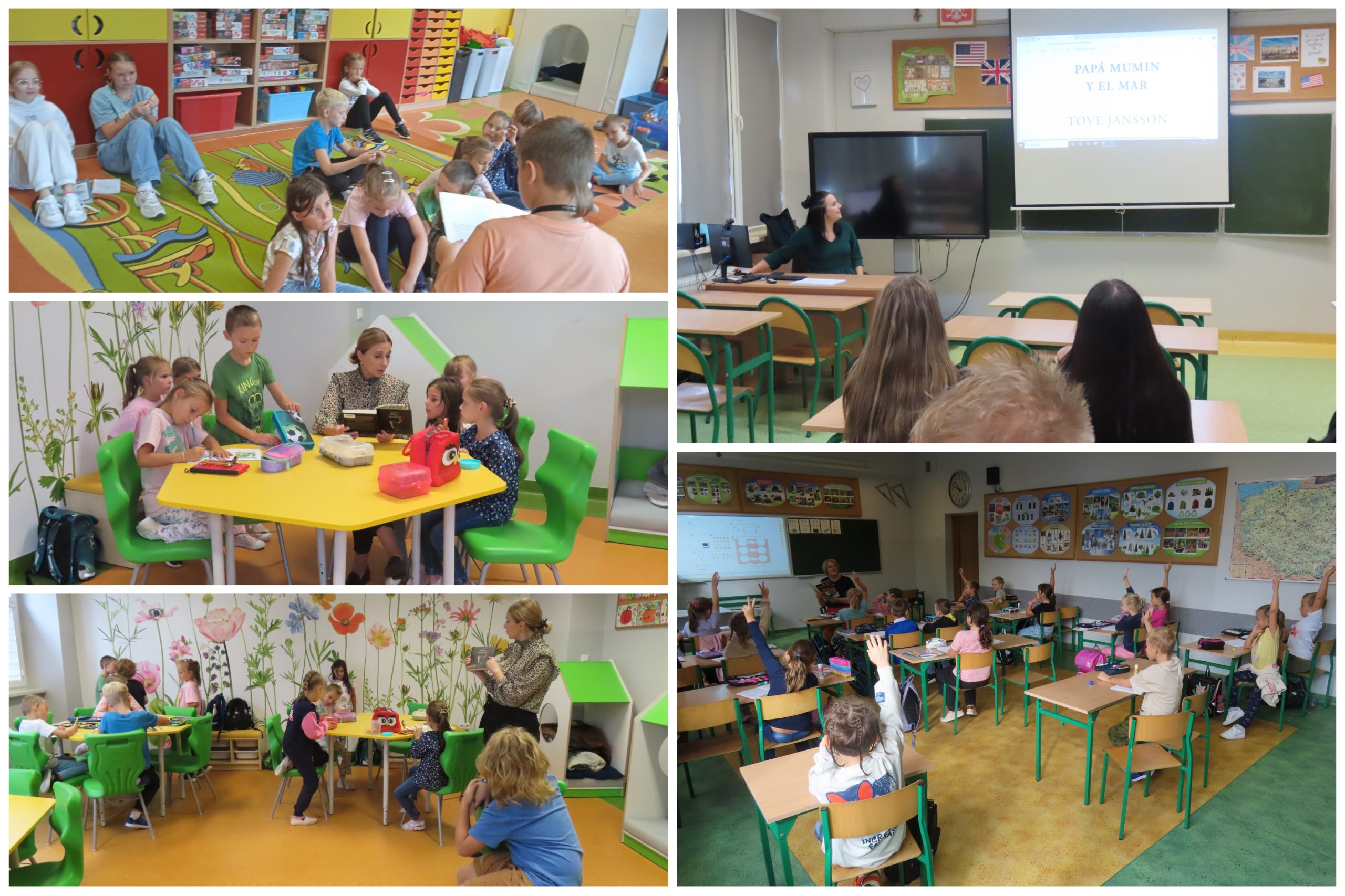 Ogólnopolski Dzień Głośnego Czytania w naszej szkole.