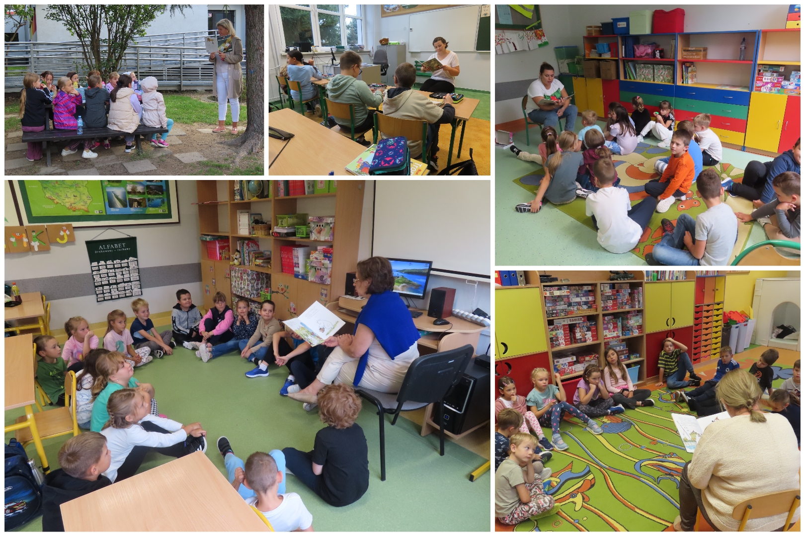 Ogólnopolski Dzień Głośnego Czytania w naszej szkole.