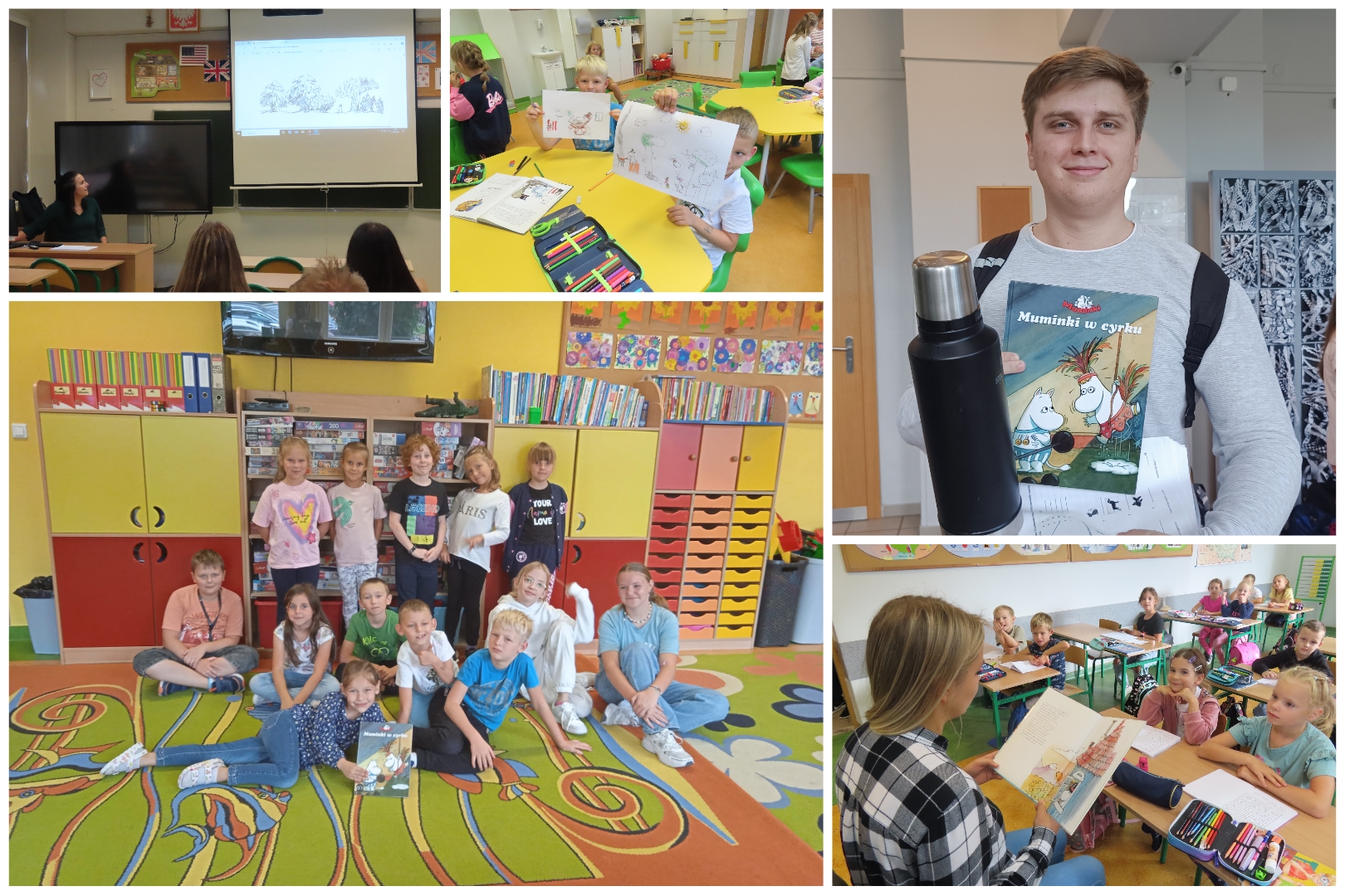 Ogólnopolski Dzień Głośnego Czytania w naszej szkole.