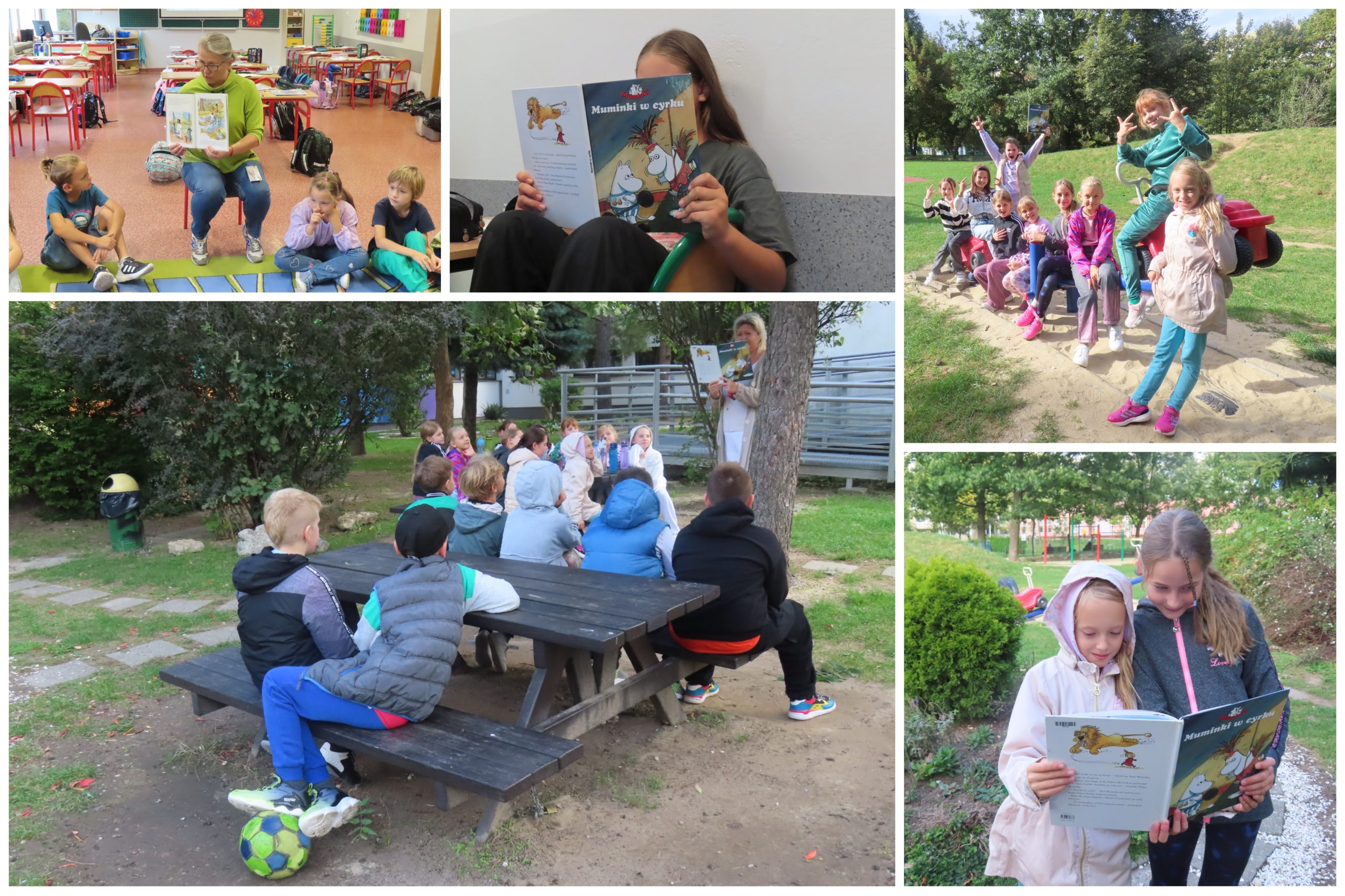 Ogólnopolski Dzień Głośnego Czytania w naszej szkole.