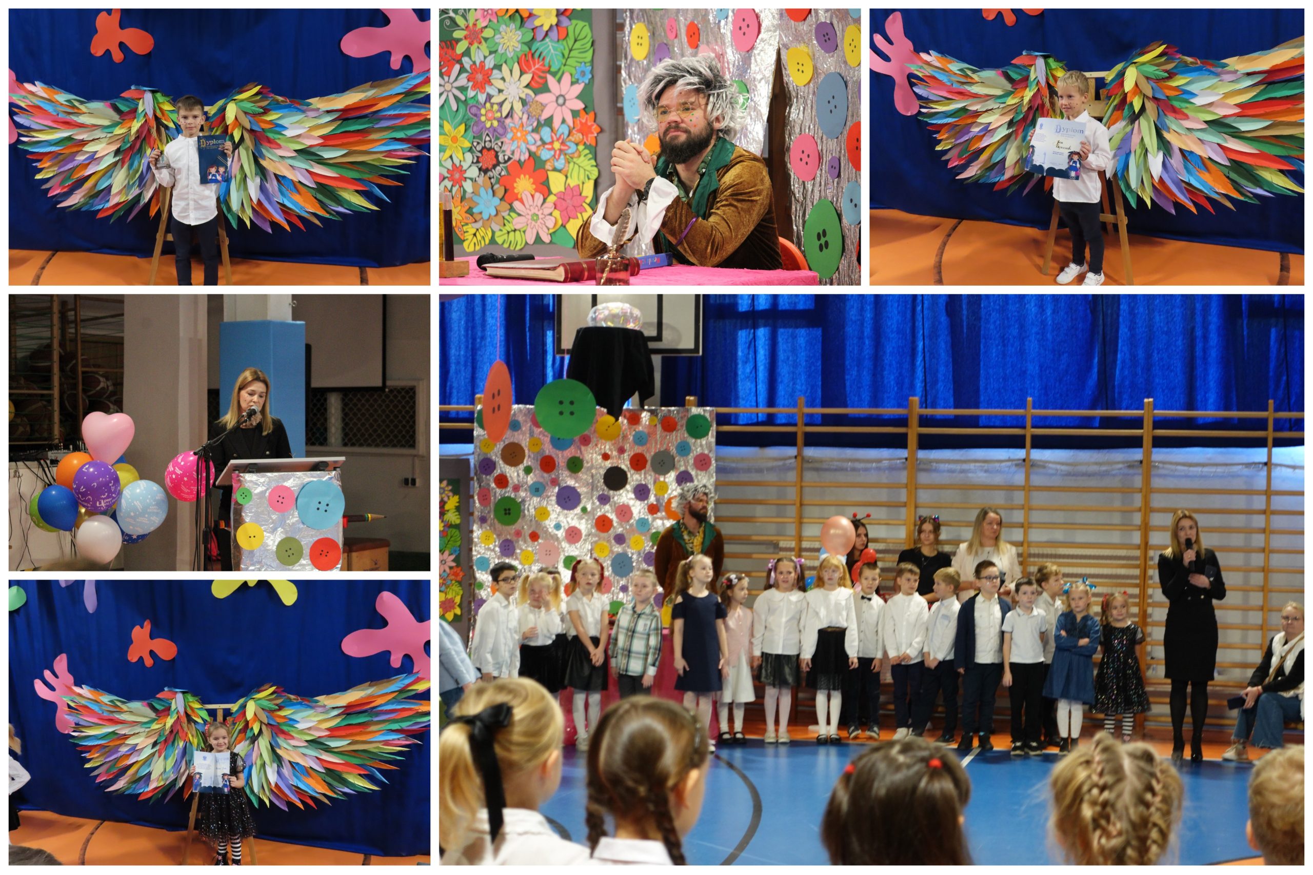 Uroczyste pasowanie.