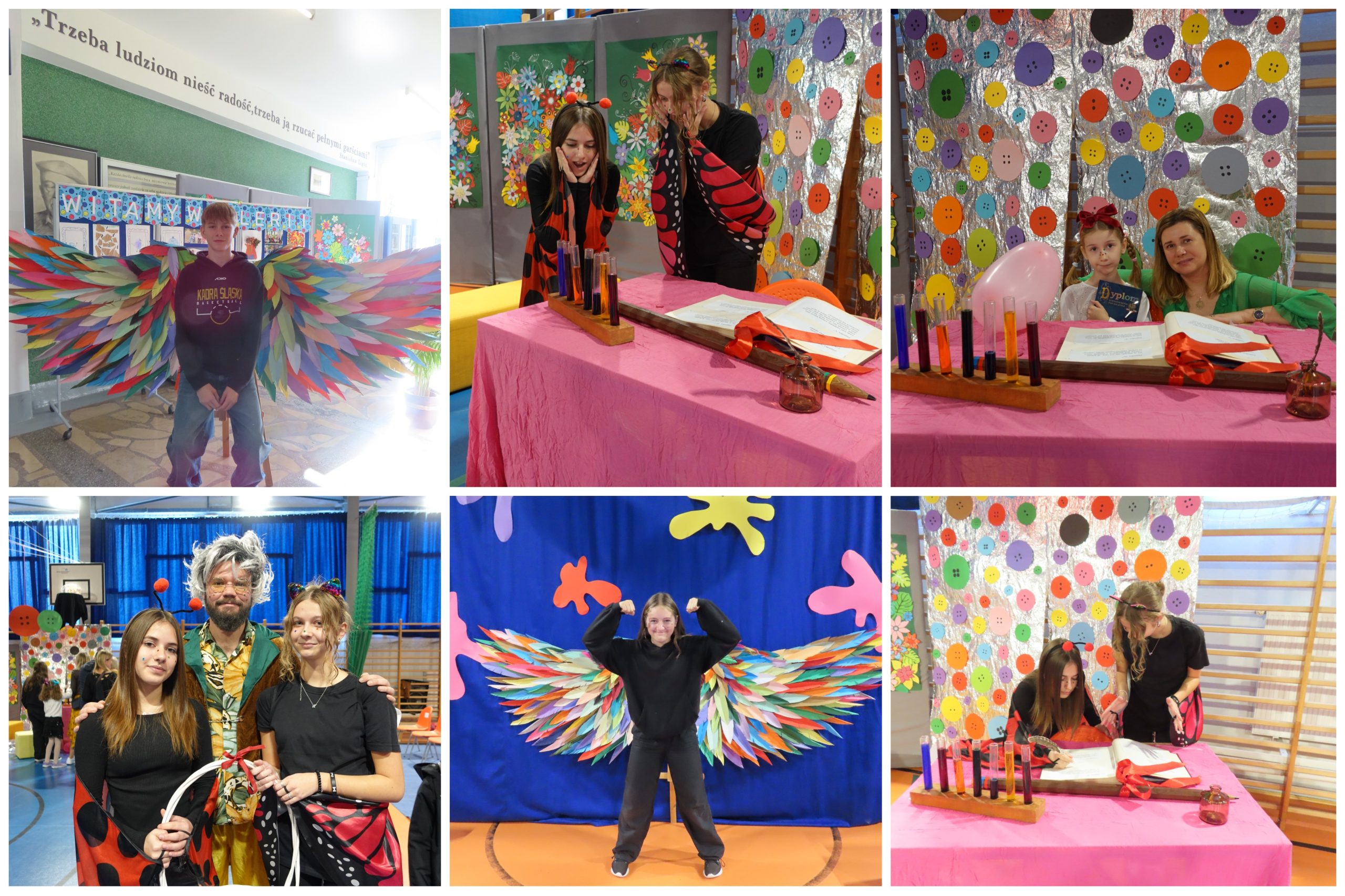 Uroczyste pasowanie.