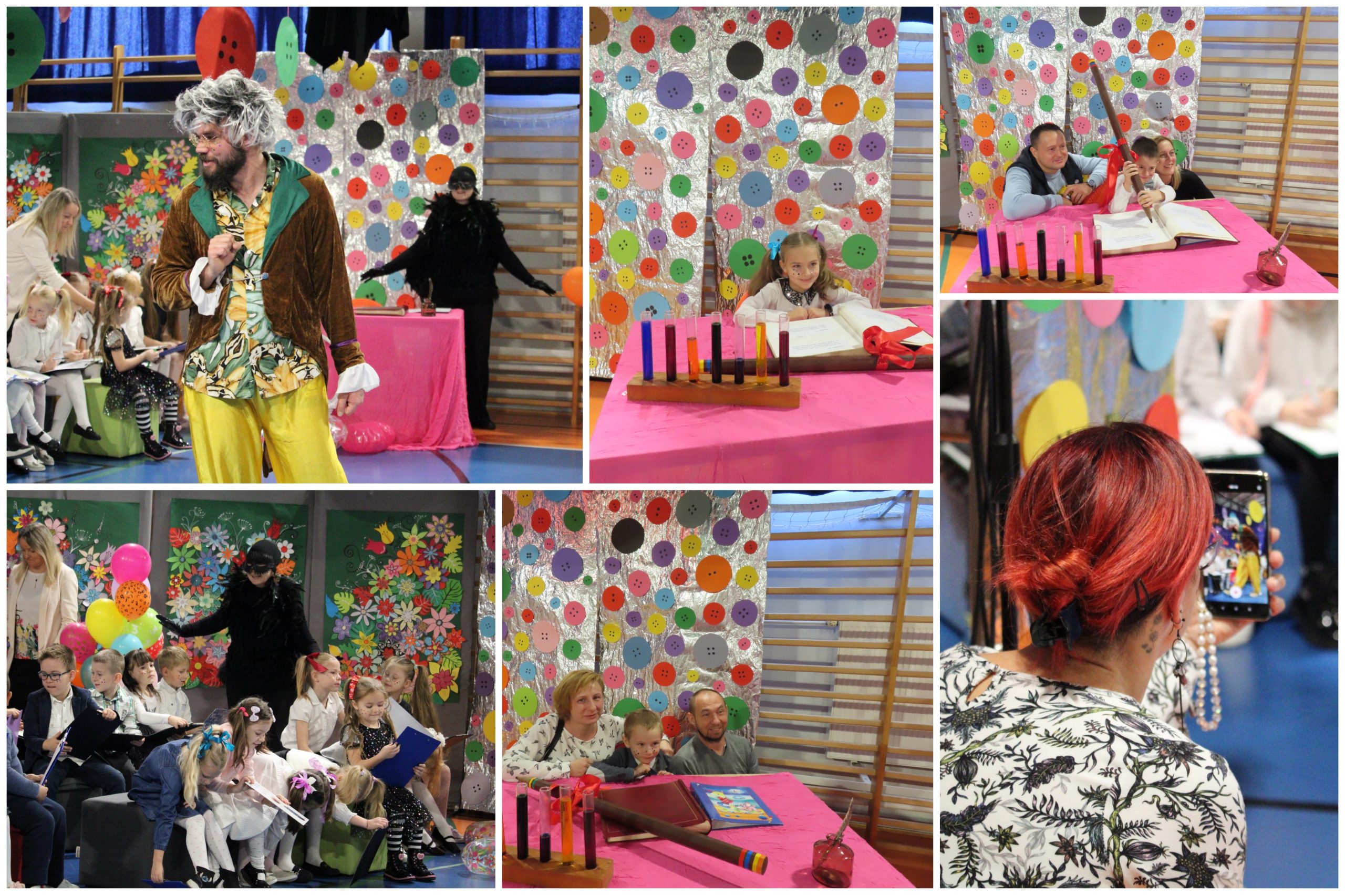 Uroczyste pasowanie.