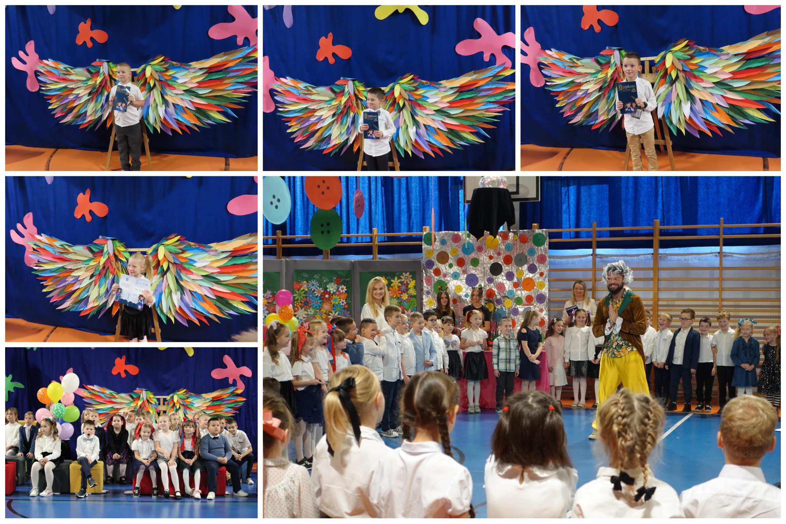 Uroczyste pasowanie.