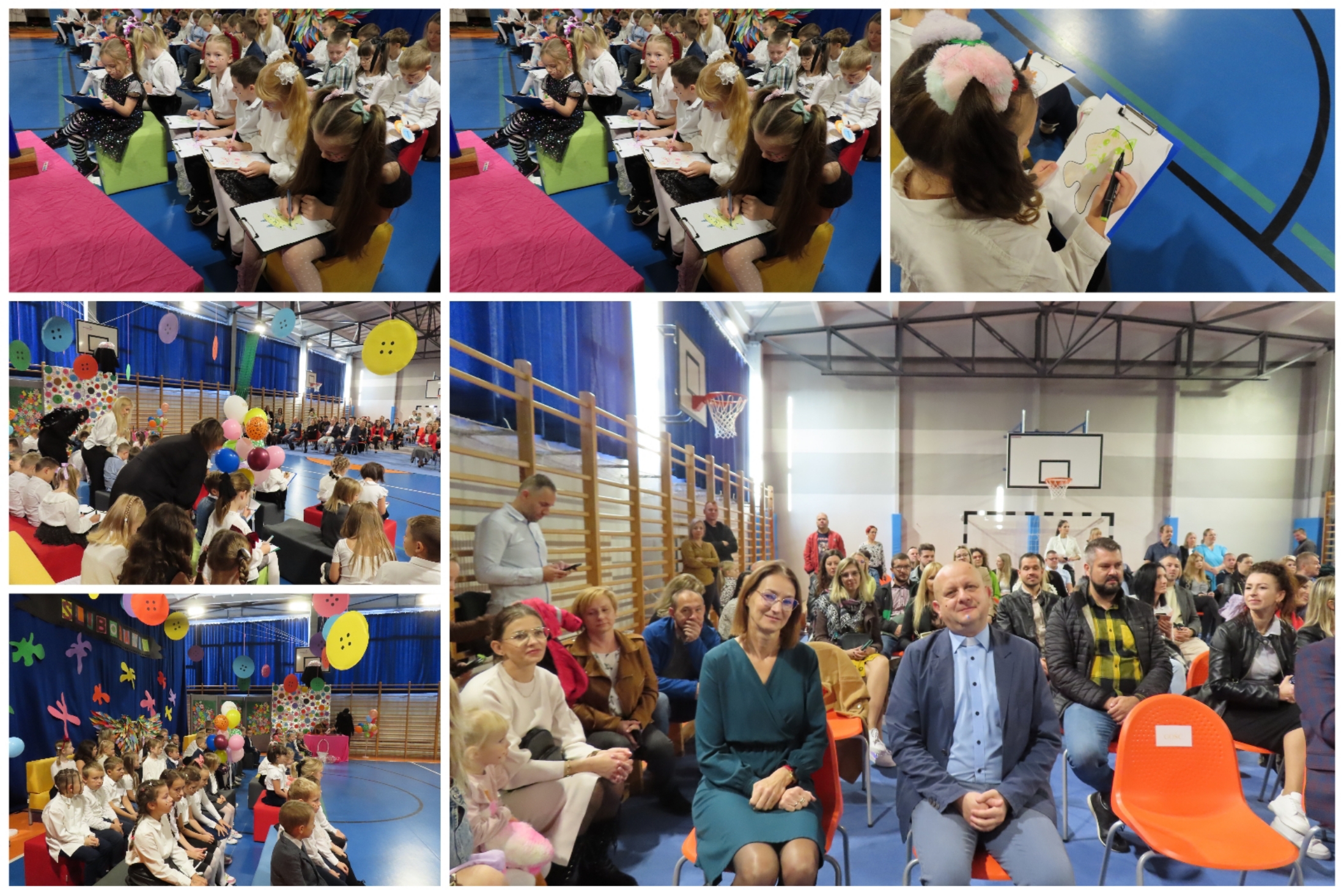 Uroczyste pasowanie.