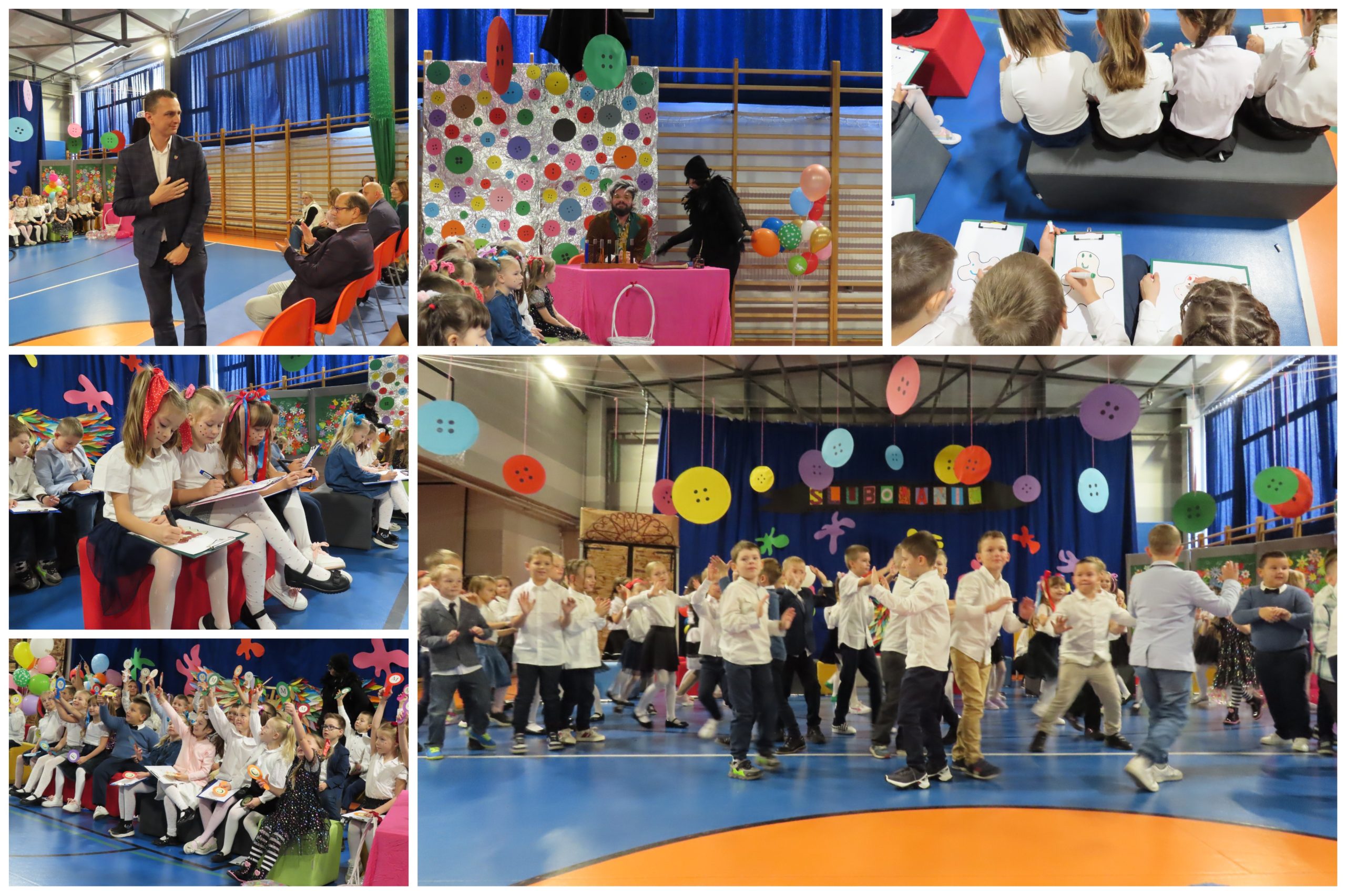 Uroczyste pasowanie.