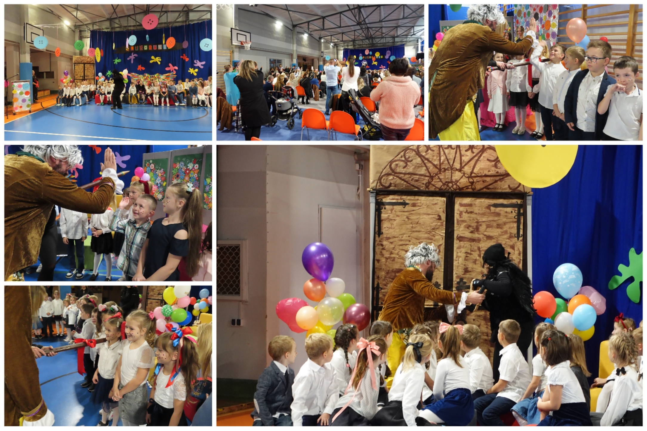 Uroczyste pasowanie.