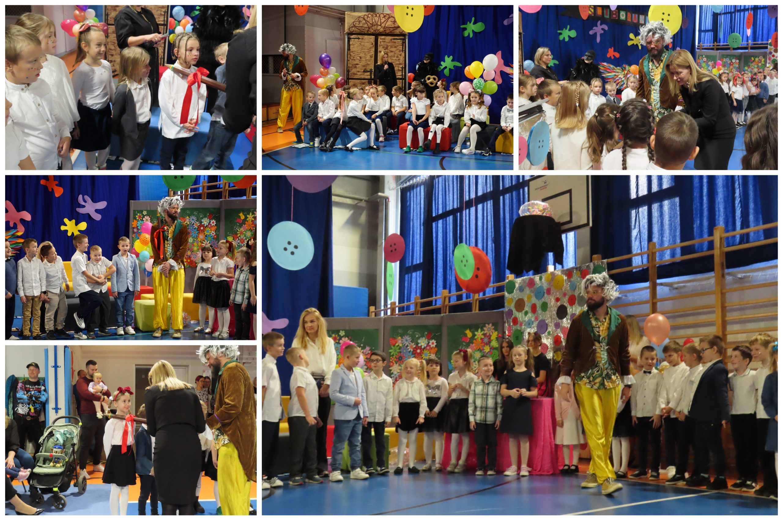 Uroczyste pasowanie.