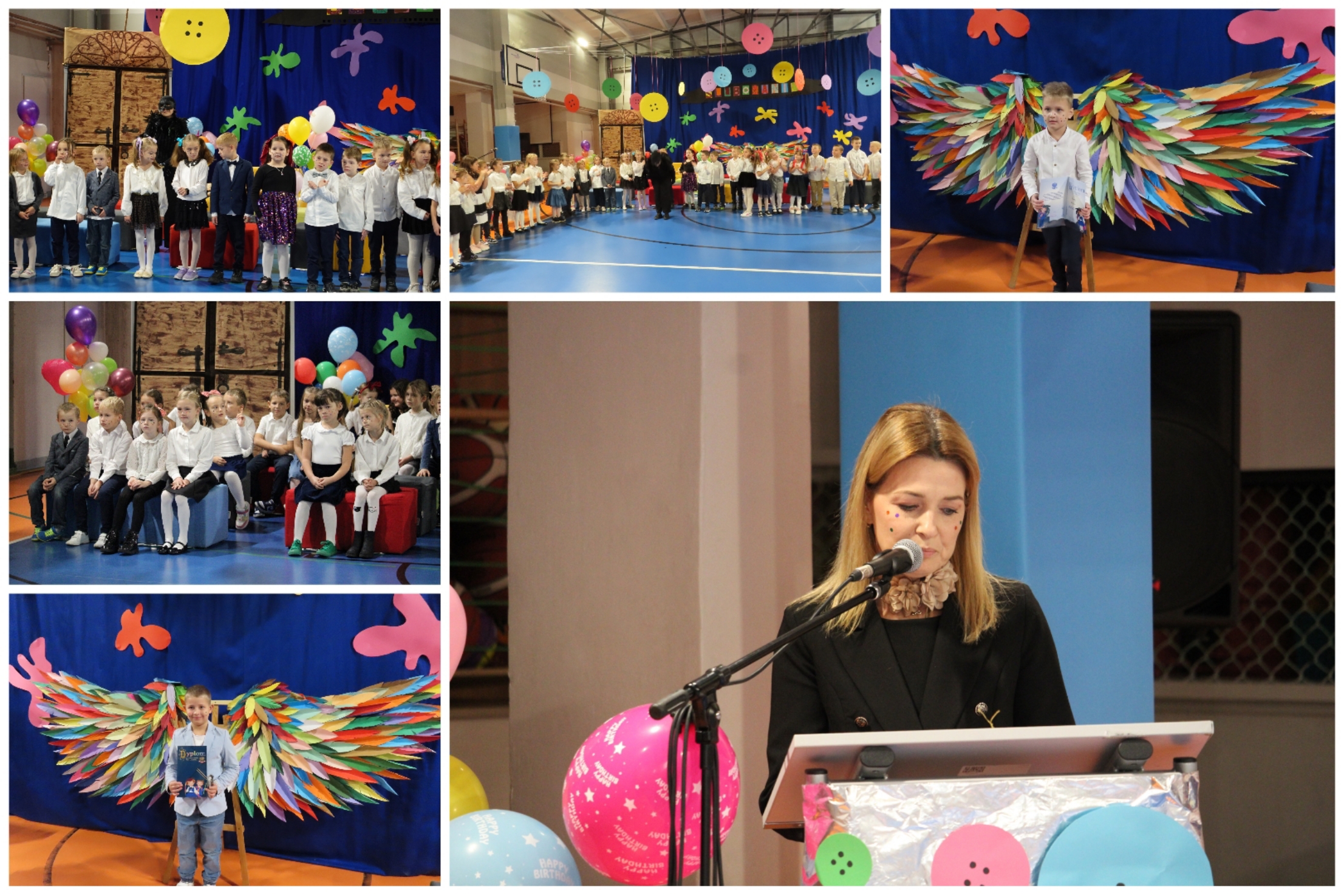 Uroczyste pasowanie.