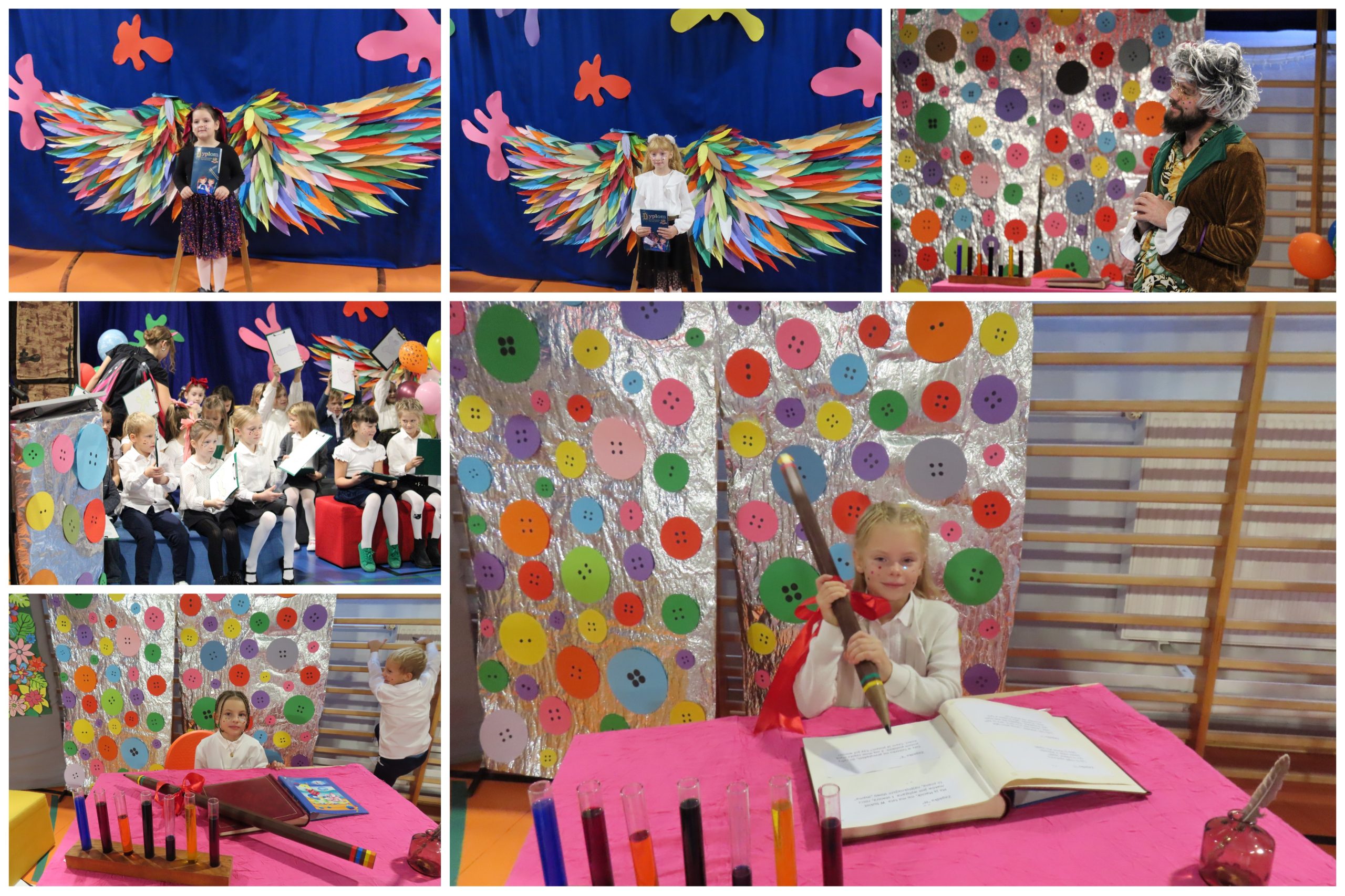 Uroczyste pasowanie.