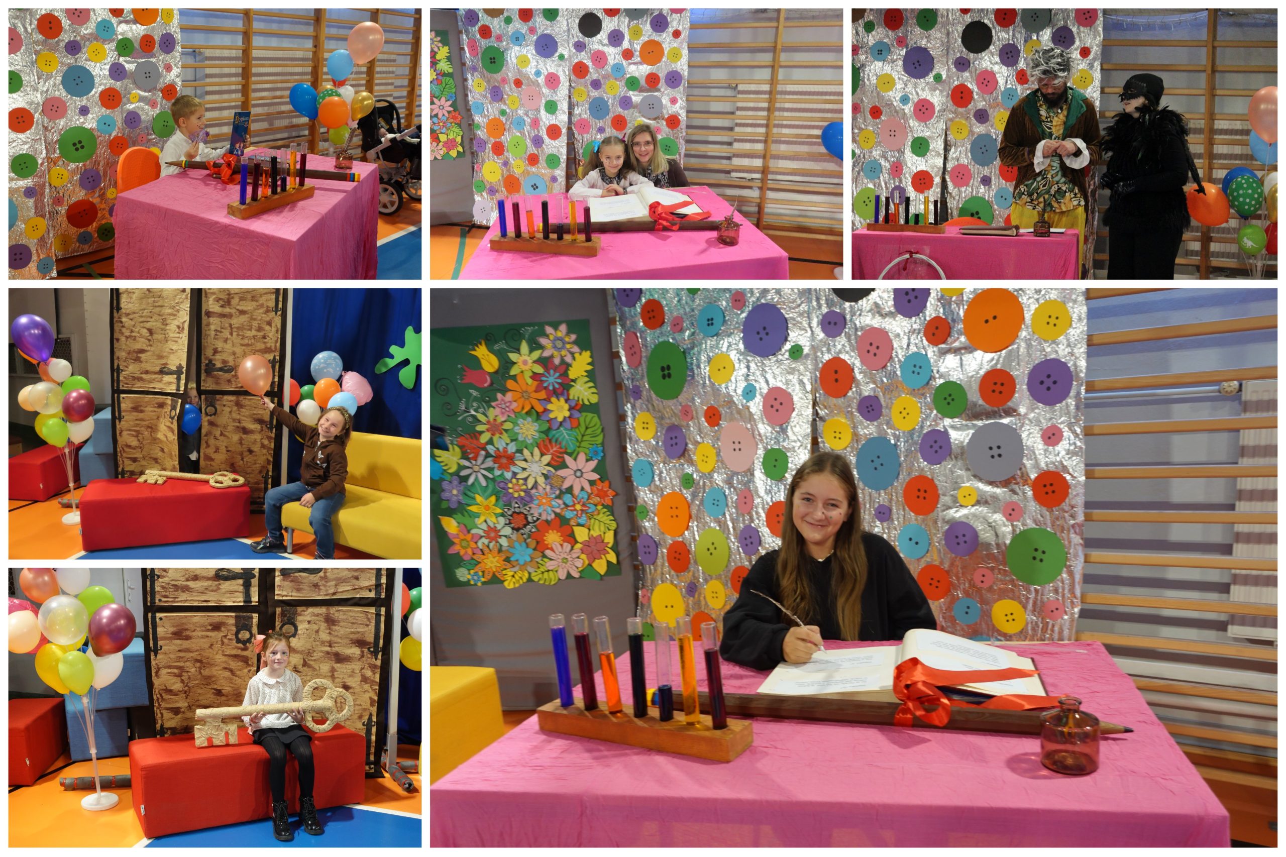 Uroczyste pasowanie.