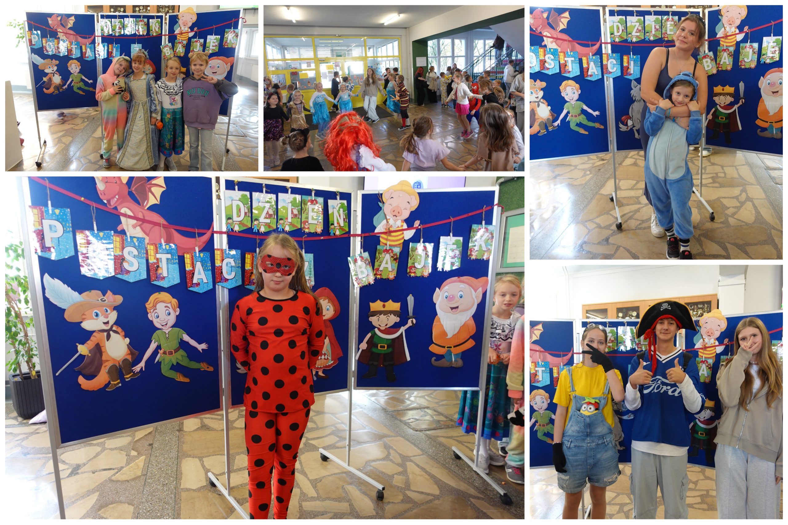 Międzynarodowy Dzień Postaci z Bajek 2024 w SP17.