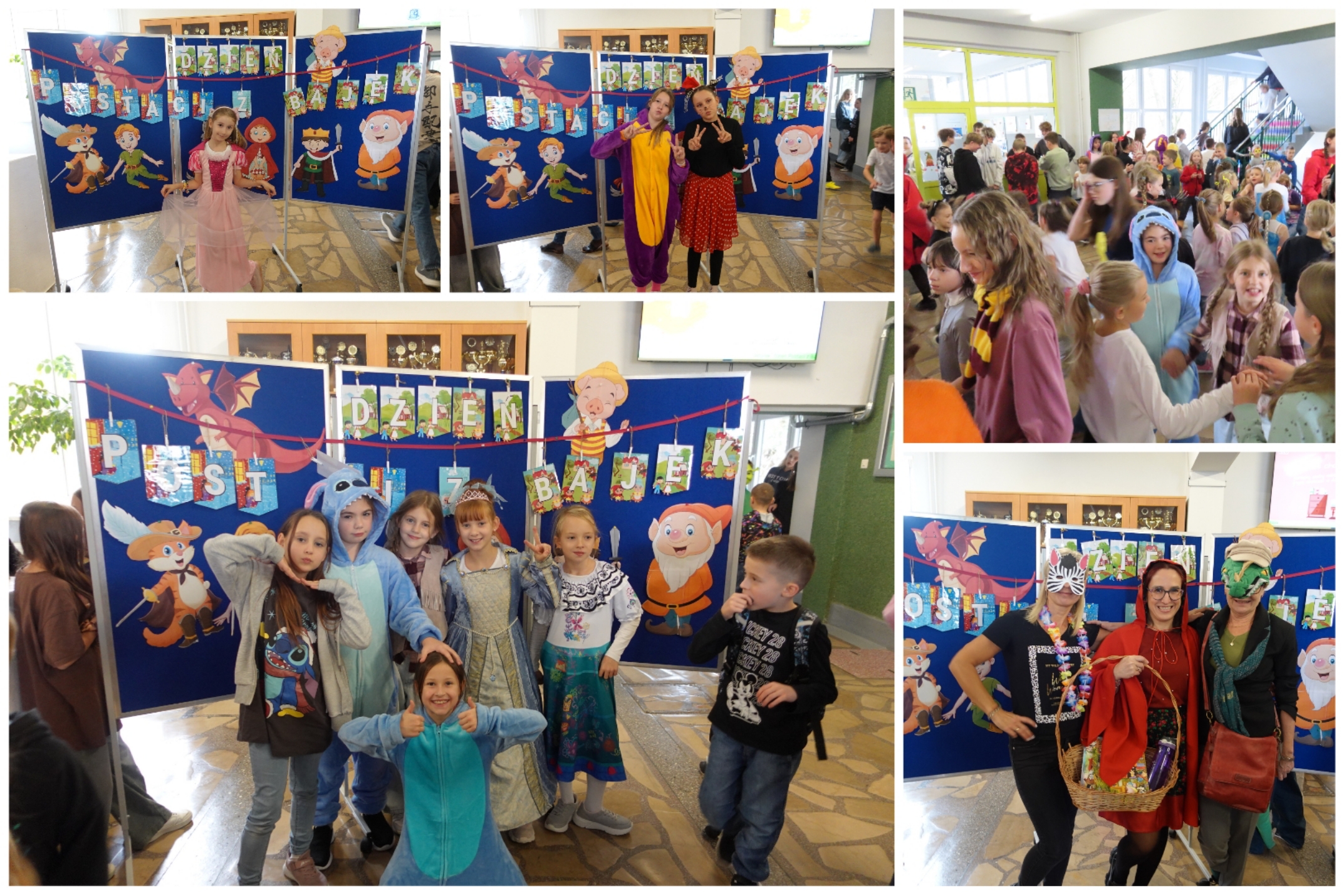 Międzynarodowy Dzień Postaci z Bajek 2024 w SP17.