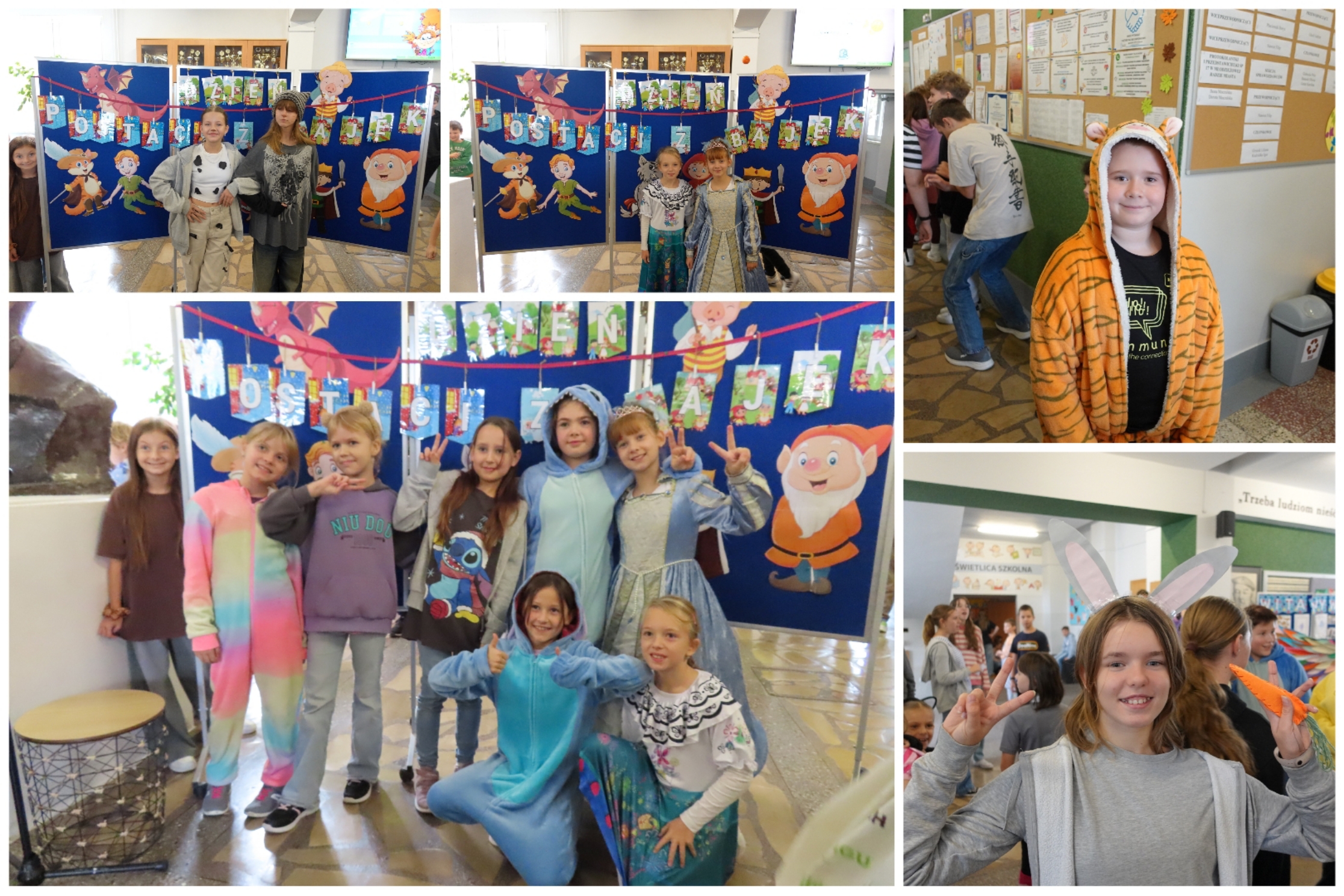 Międzynarodowy Dzień Postaci z Bajek 2024 w SP17.