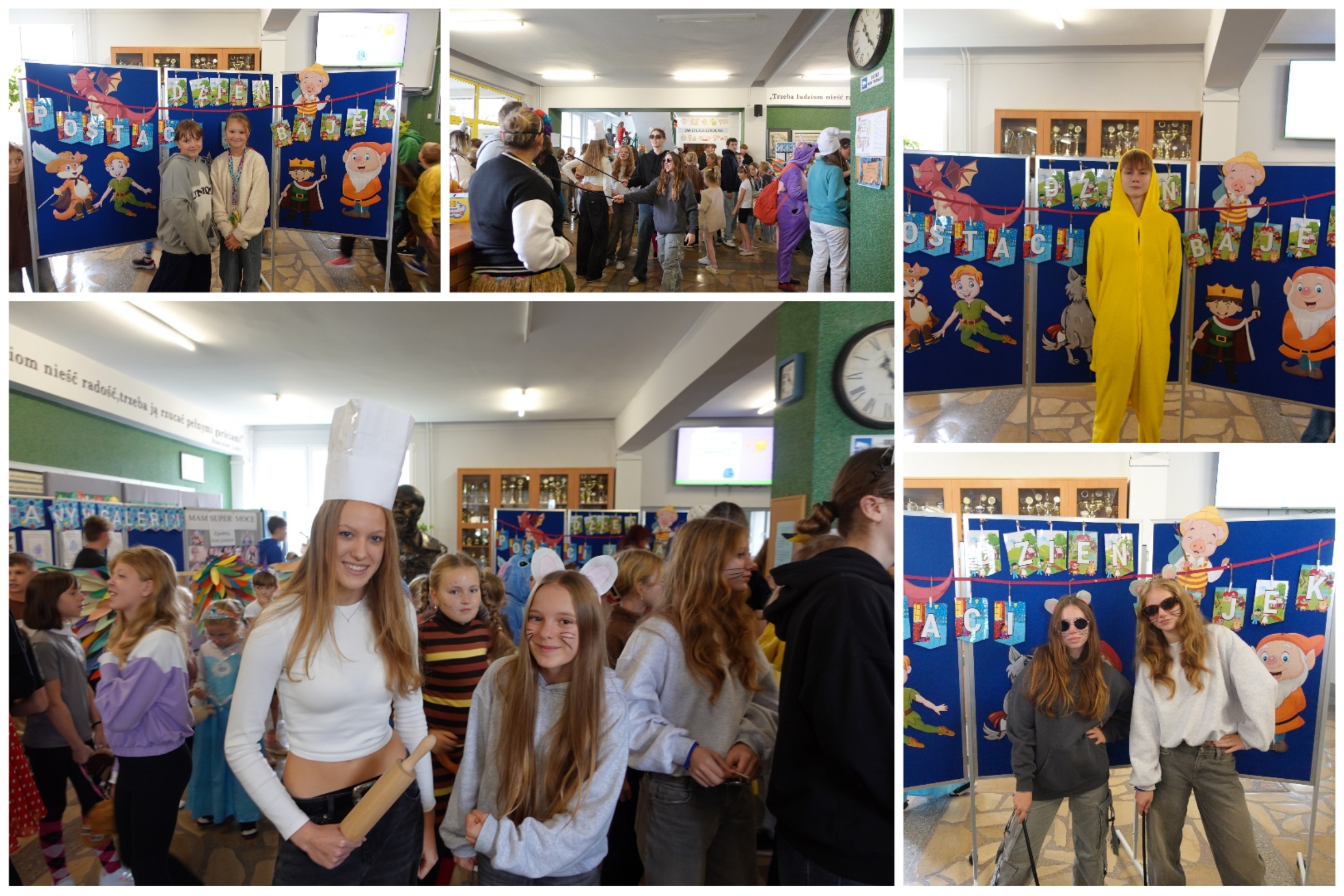 Międzynarodowy Dzień Postaci z Bajek 2024 w SP17.