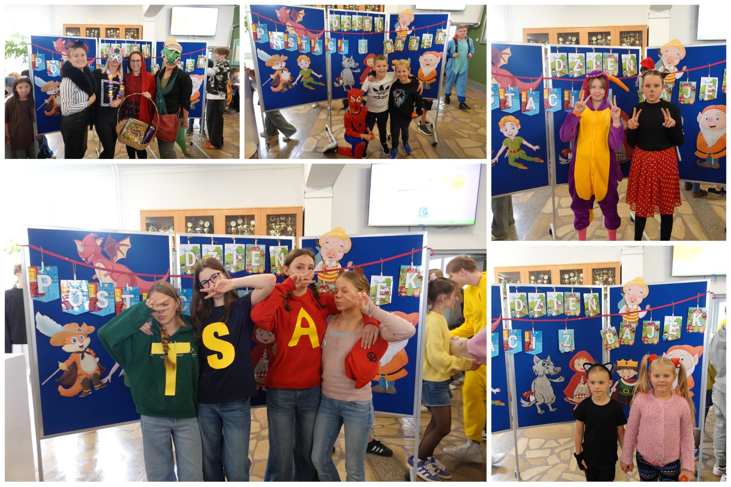 Międzynarodowy Dzień Postaci z Bajek 2024 w SP17.