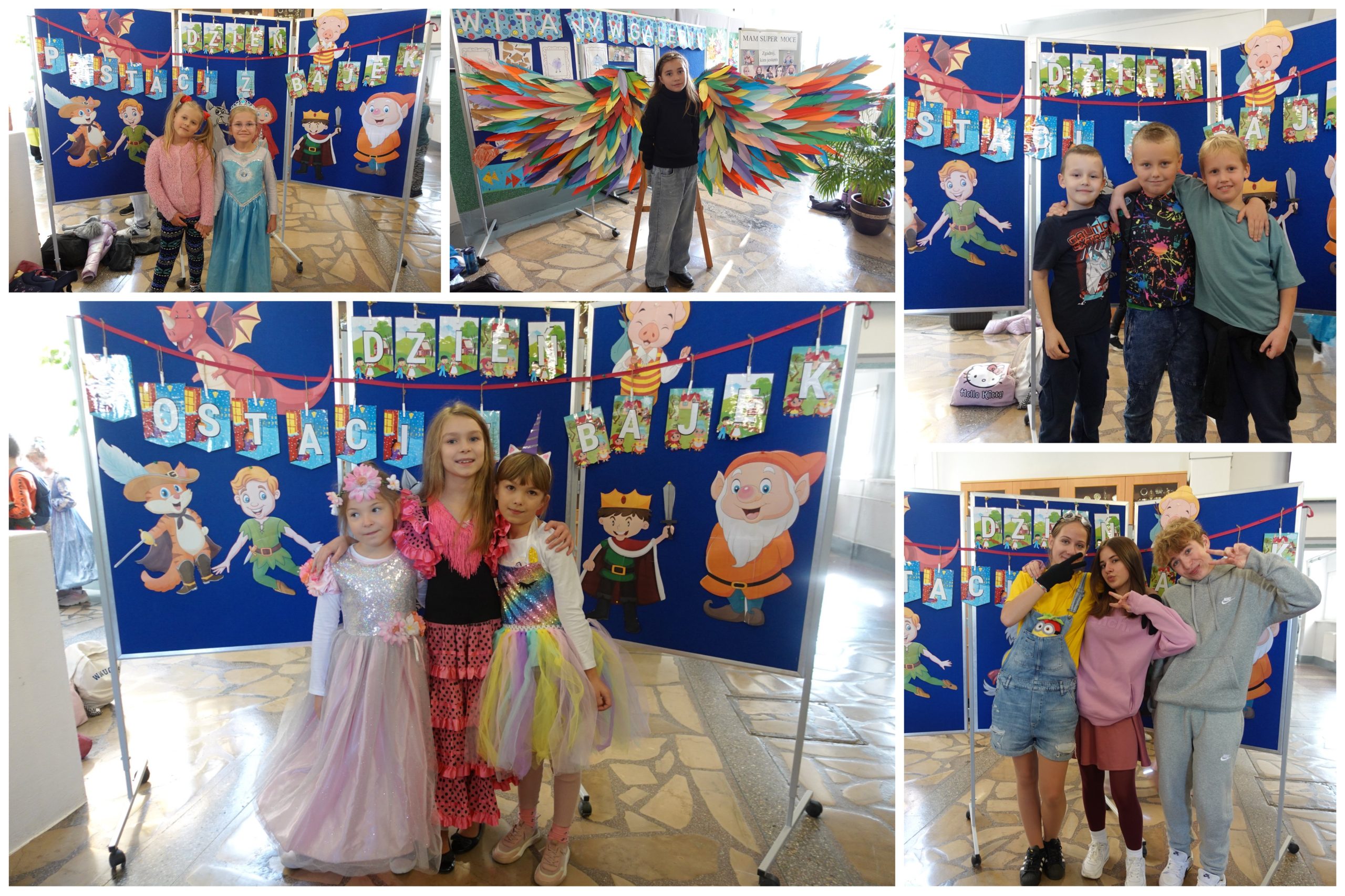 Międzynarodowy Dzień Postaci z Bajek 2024 w SP17.