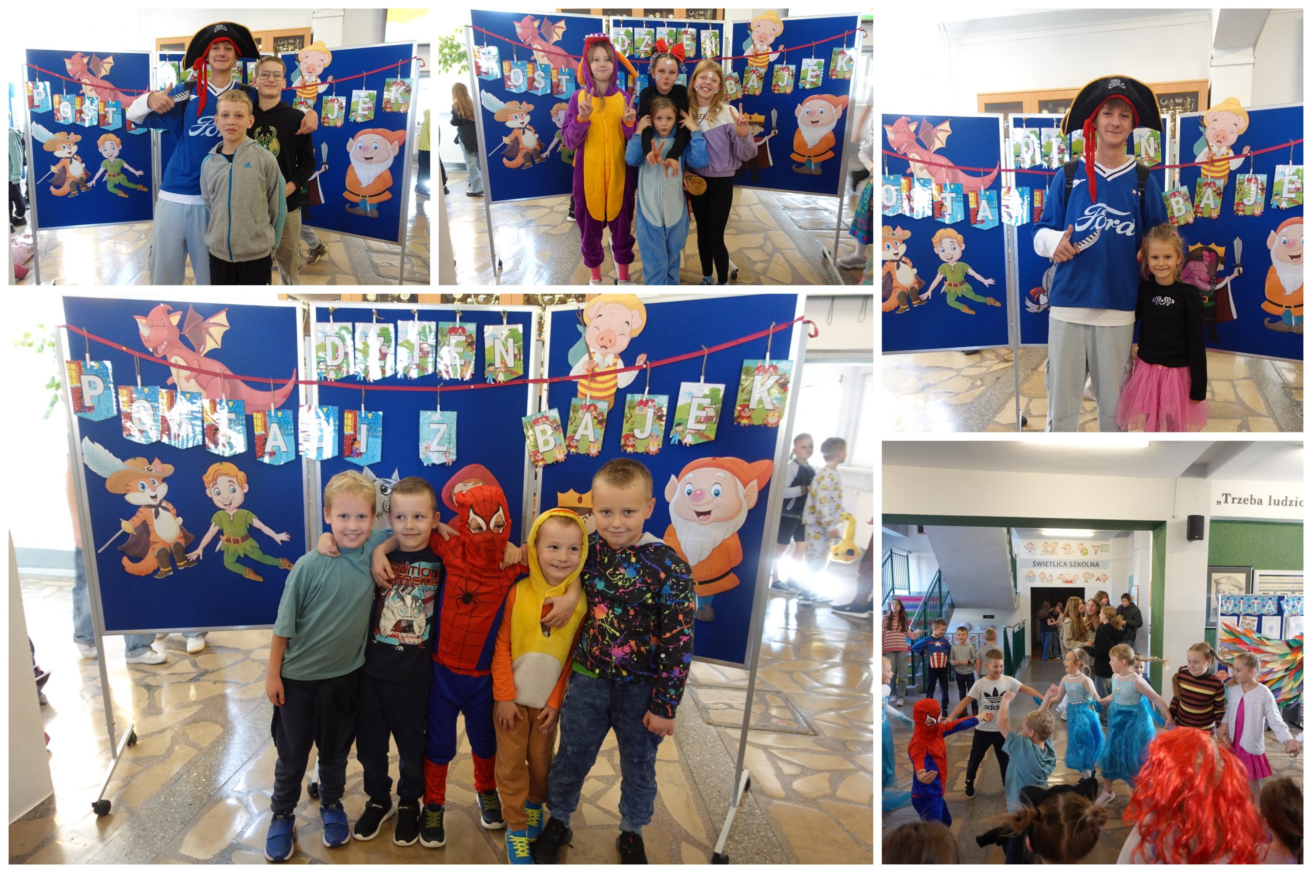 Międzynarodowy Dzień Postaci z Bajek 2024 w SP17.