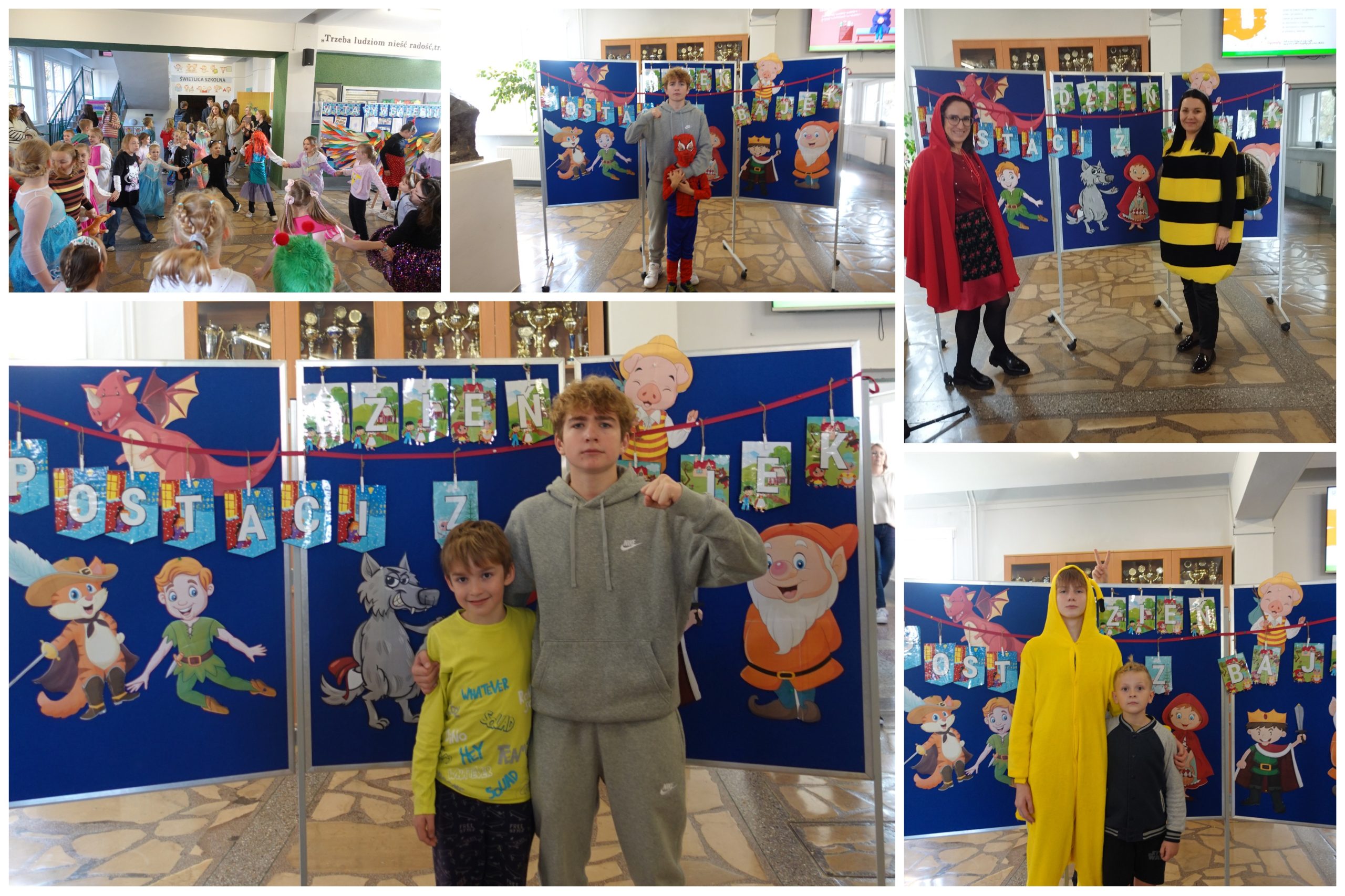 Międzynarodowy Dzień Postaci z Bajek 2024 w SP17.