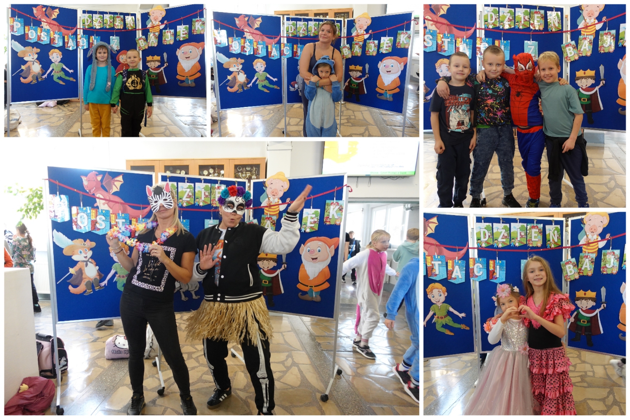 Międzynarodowy Dzień Postaci z Bajek 2024 w SP17.