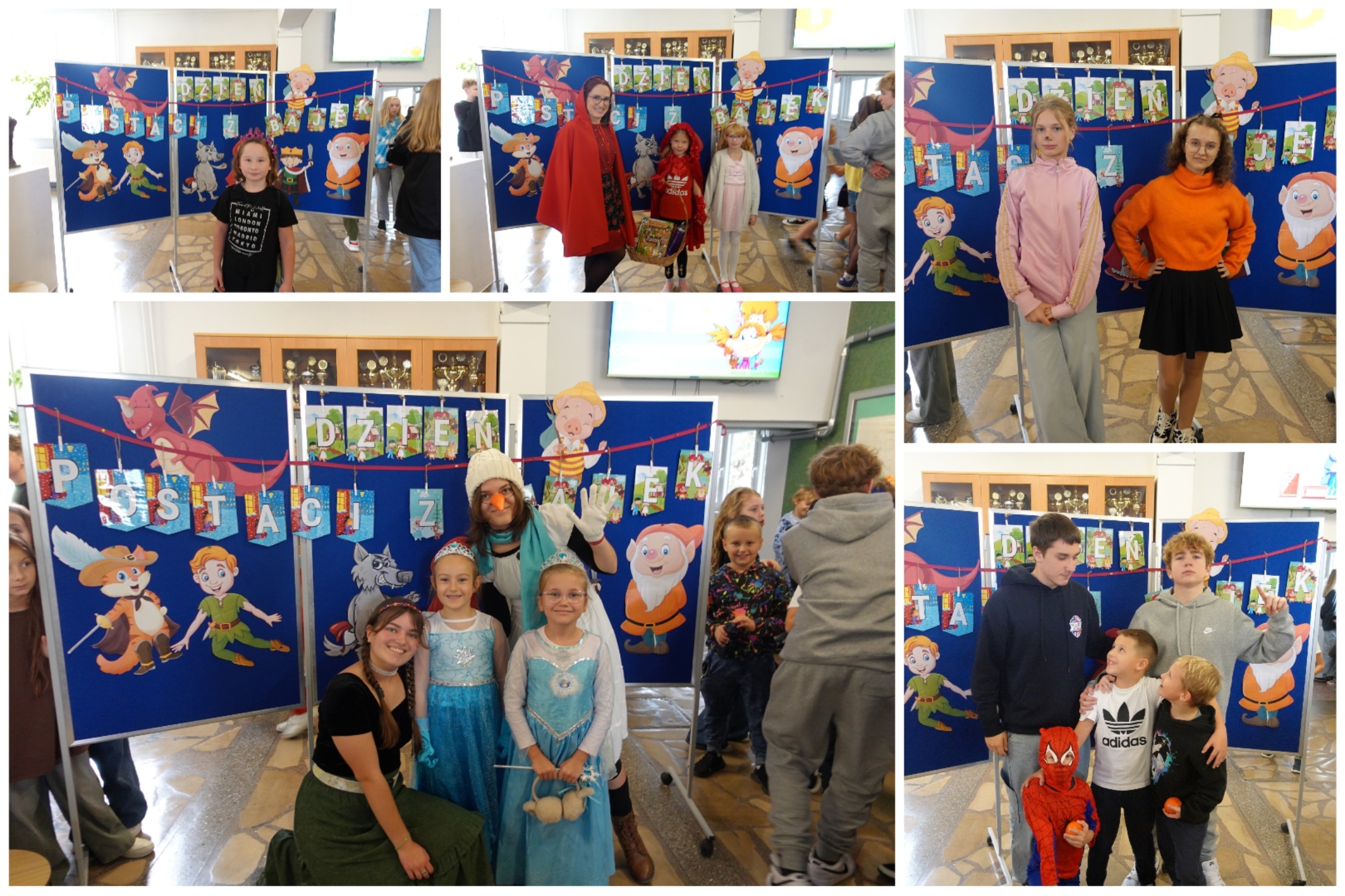 Międzynarodowy Dzień Postaci z Bajek 2024 w SP17.