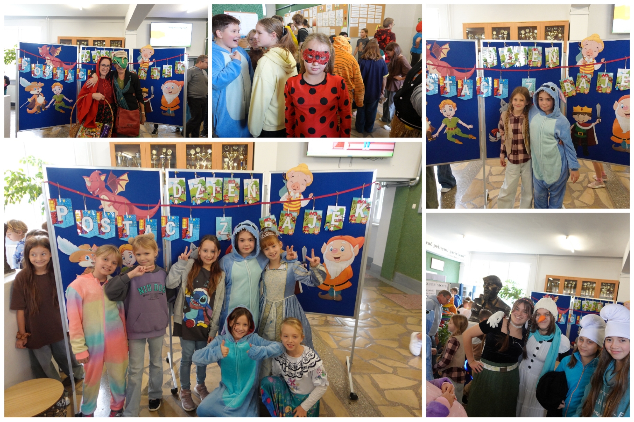 Międzynarodowy Dzień Postaci z Bajek 2024 w SP17.