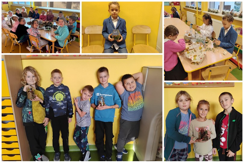 Zajęcia świetlicowe z darami jesieni.