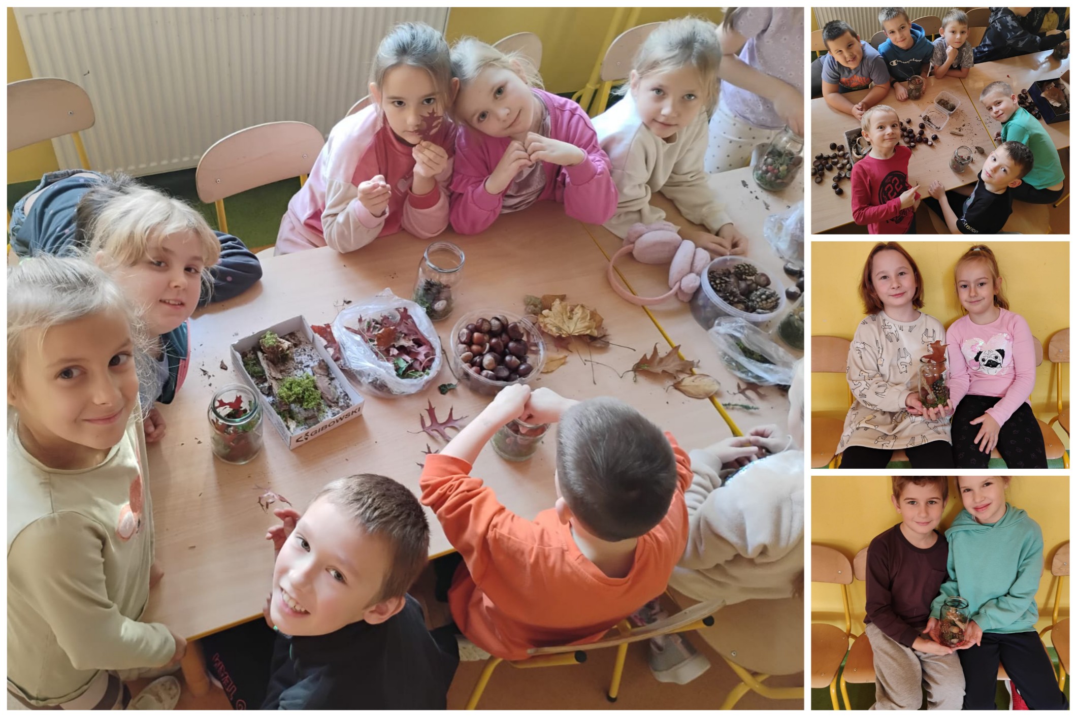 Zajęcia świetlicowe z darami jesieni.