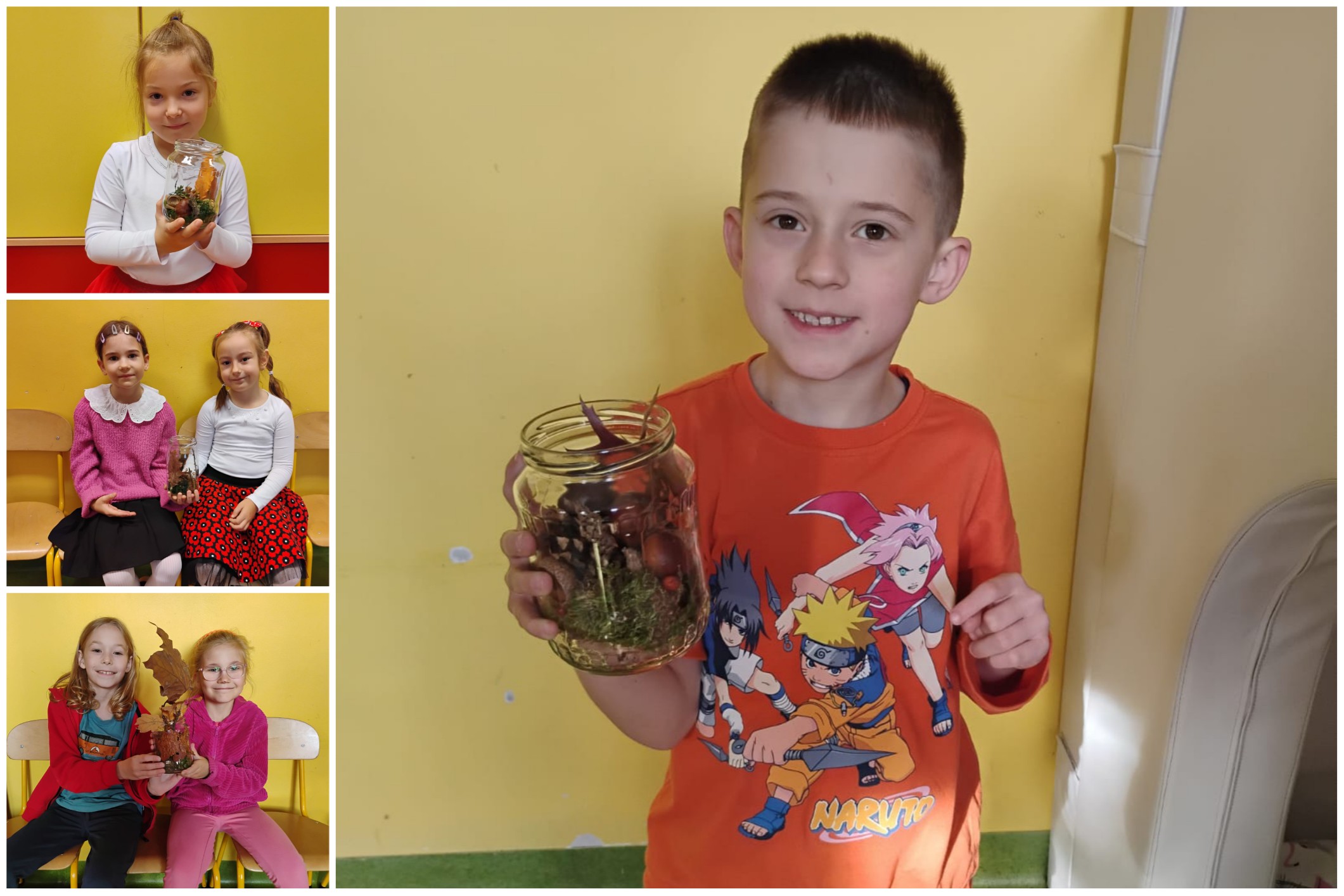 Zajęcia świetlicowe z darami jesieni.