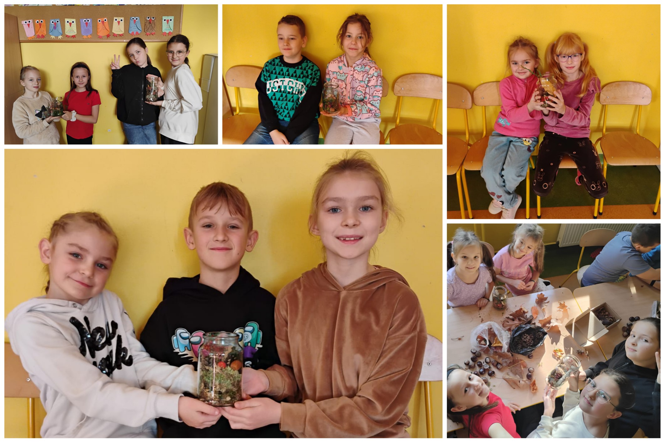 Zajęcia świetlicowe z darami jesieni.