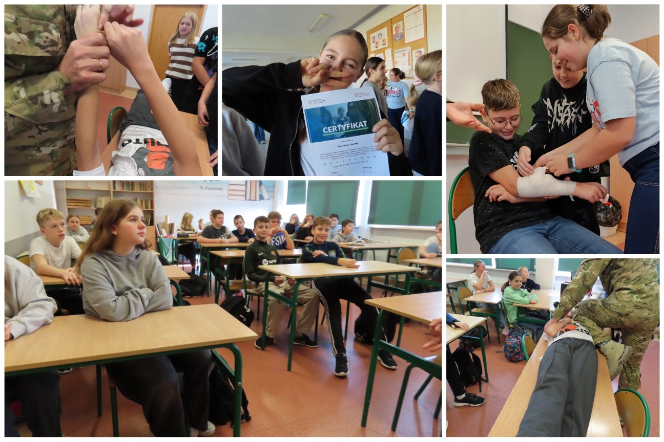 Warsztaty z żołnierzem.