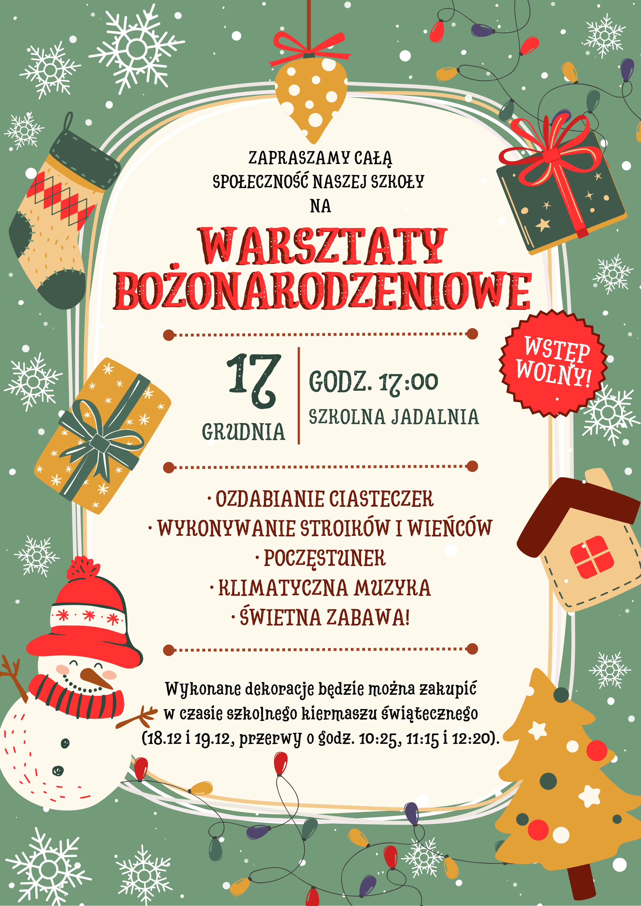 infografika warsztaty bożonarodzeniowe