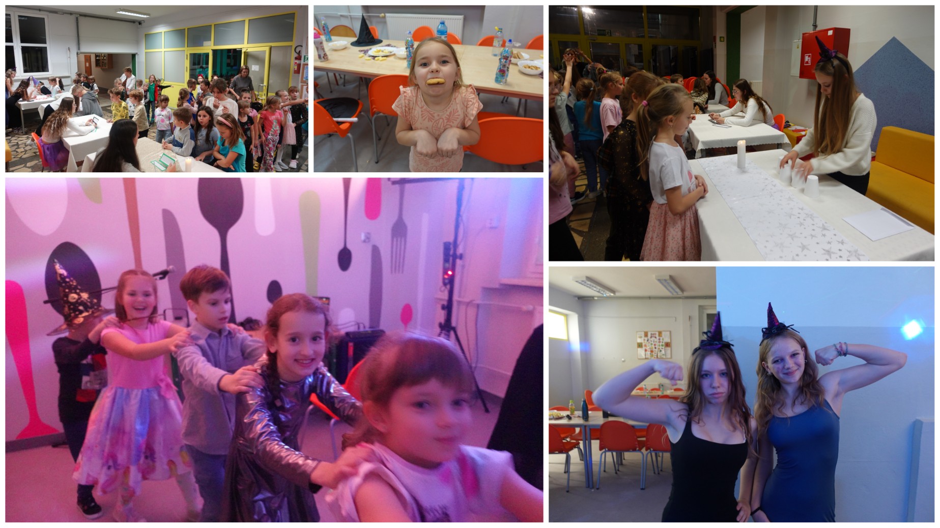 Świetlicowy wieczór andrzejkowy.