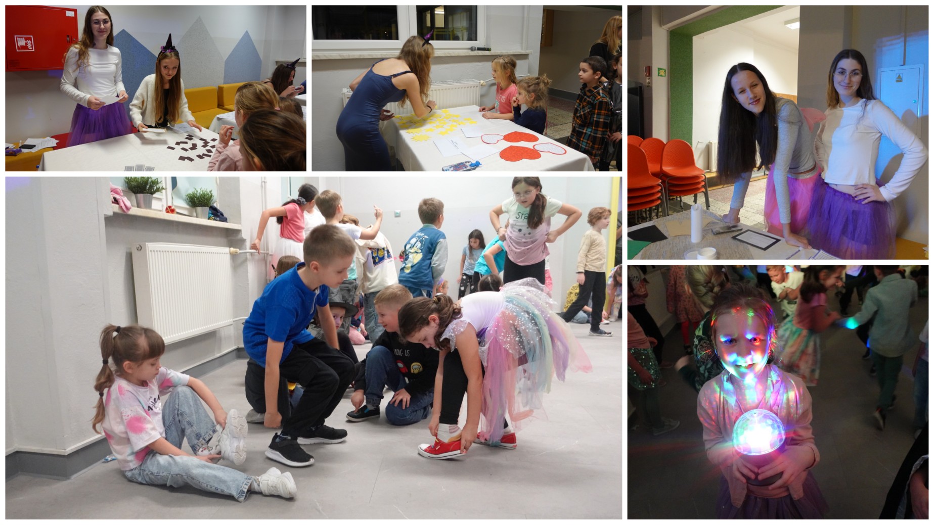 Świetlicowy wieczór andrzejkowy.