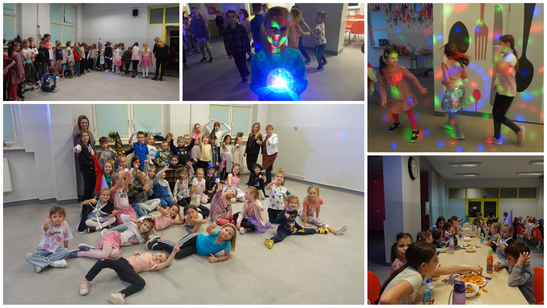 Świetlicowy wieczór andrzejkowy.